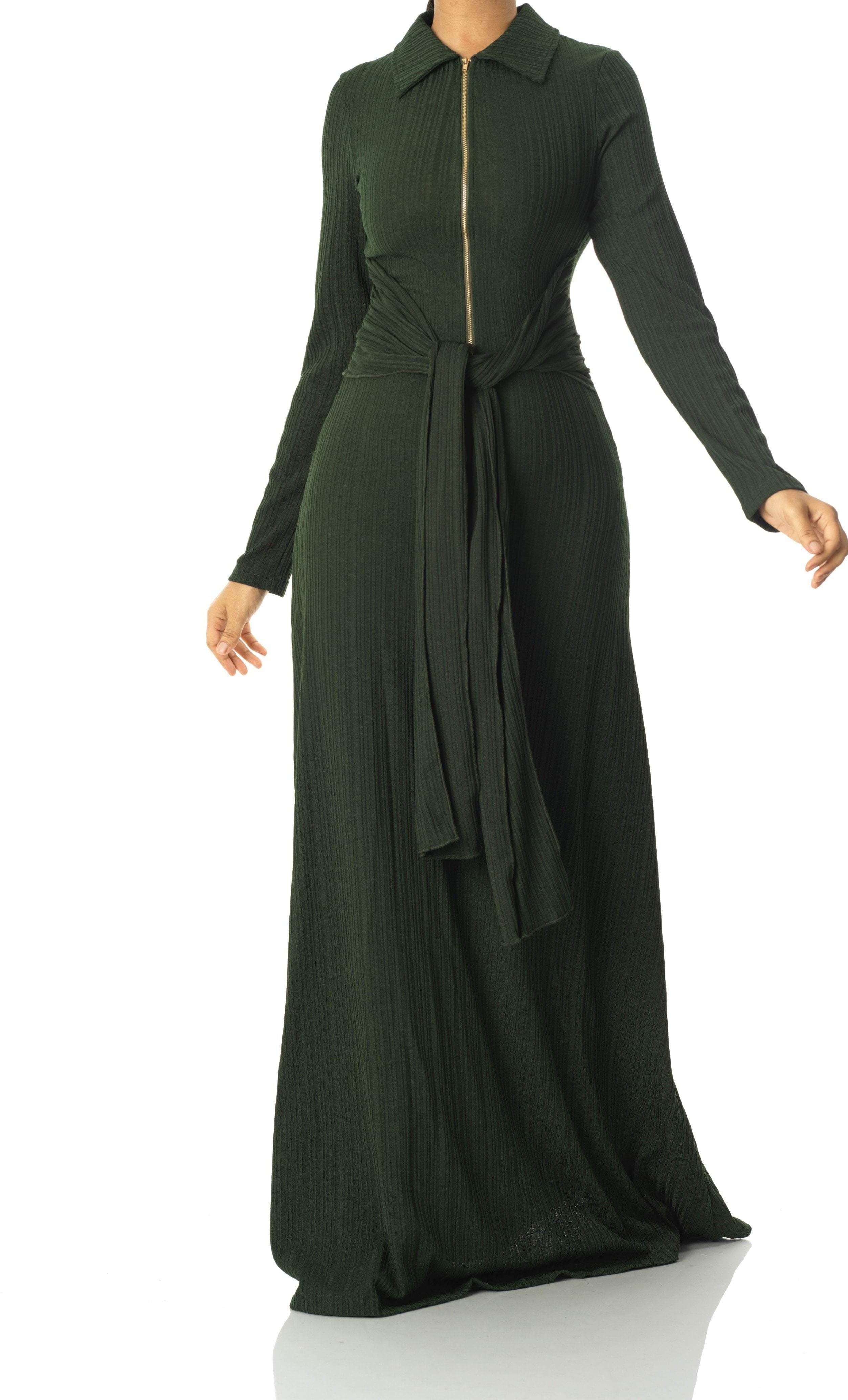 So chic Ribbed Bodycon maxi Dress Kabayare