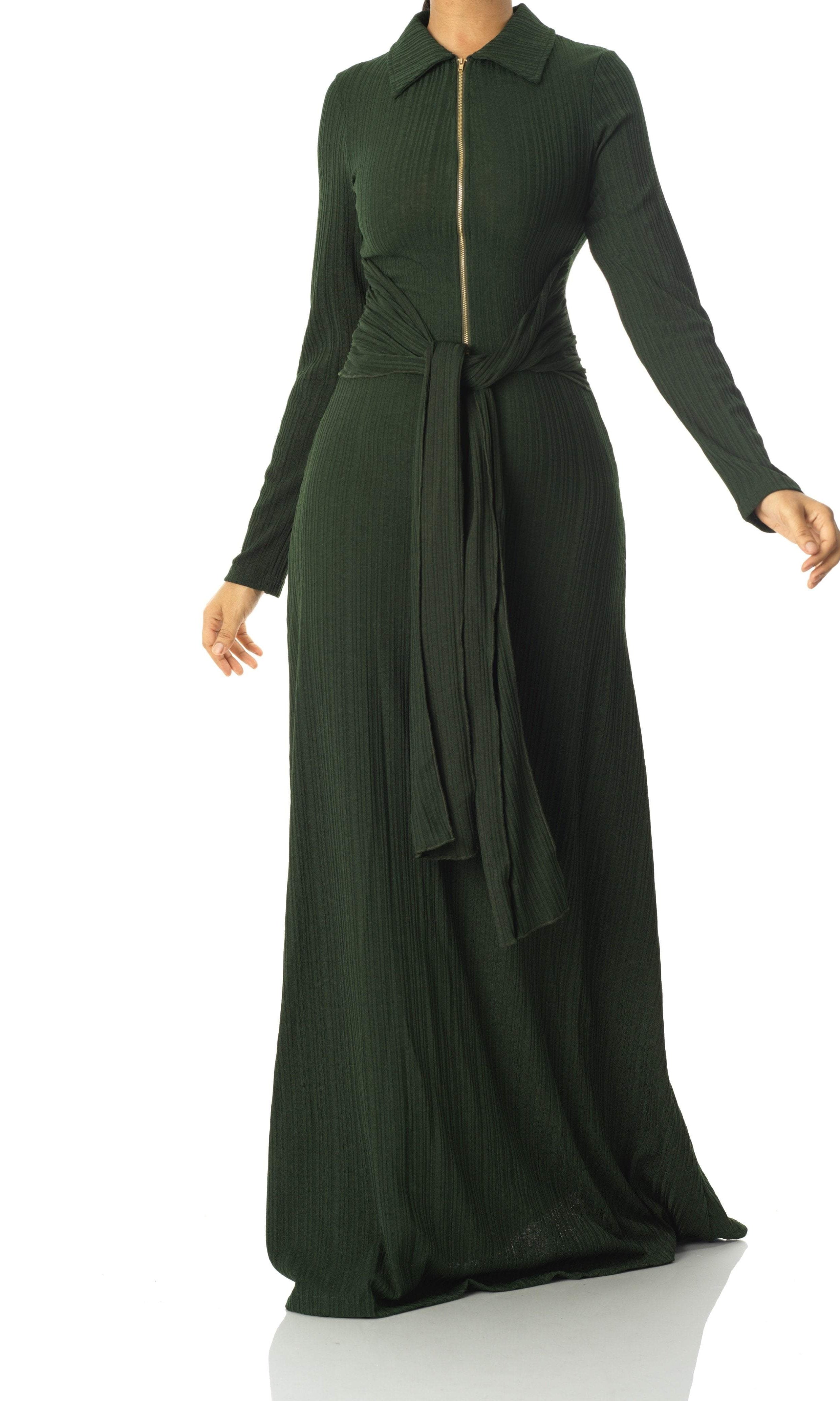 So chic Ribbed Bodycon maxi Dress Kabayare