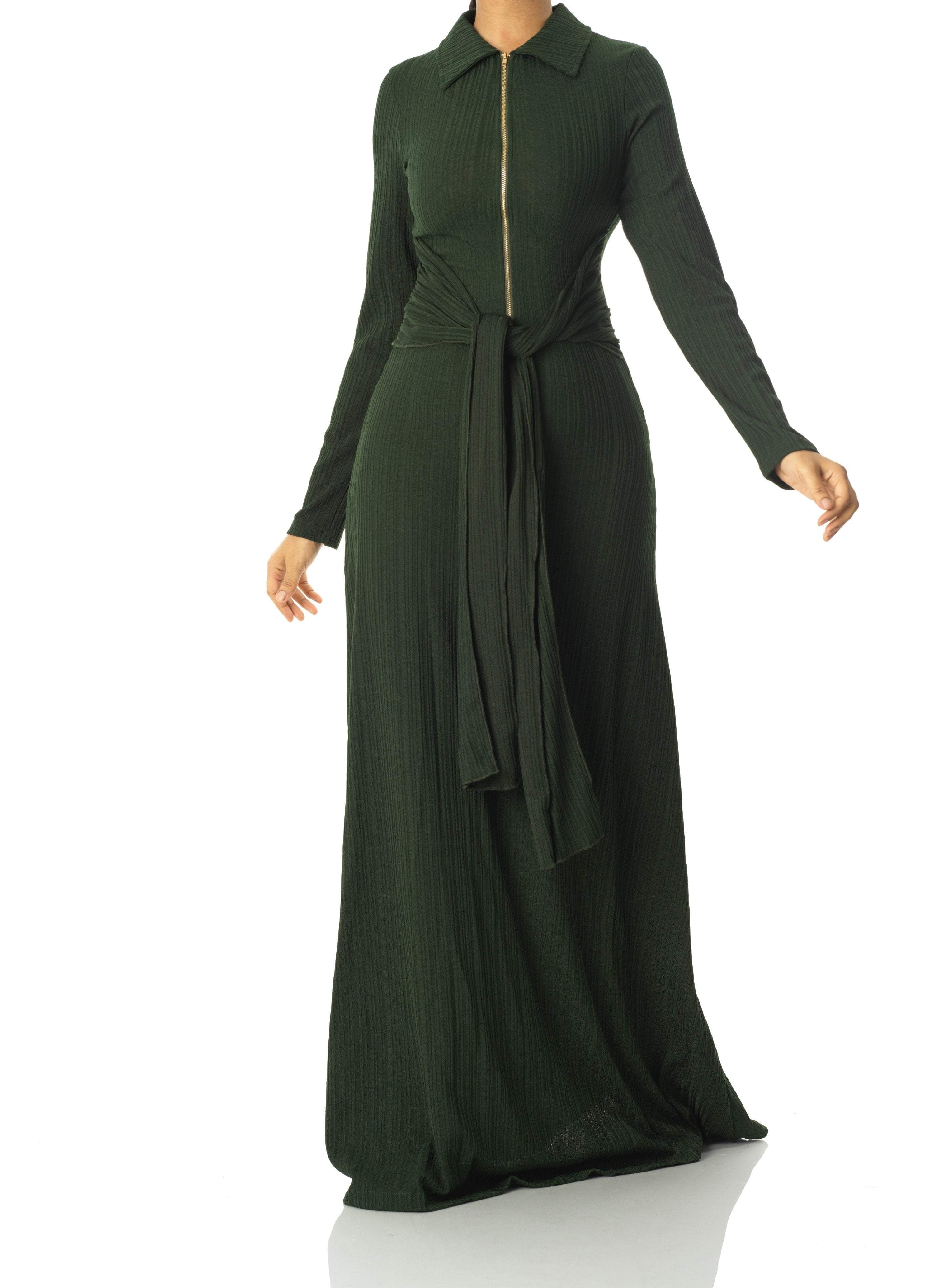 So chic Ribbed Bodycon maxi Dress Kabayare