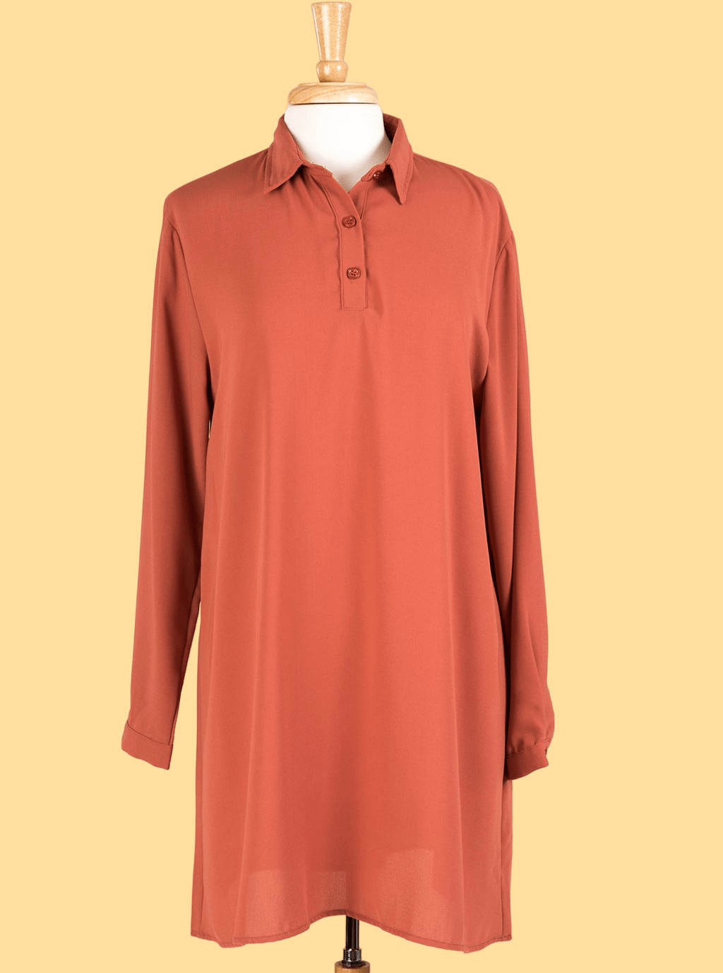 Solid Tunic Modest top Kabayare