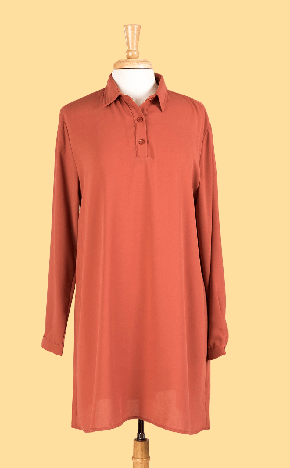 Solid Tunic Modest top Kabayare