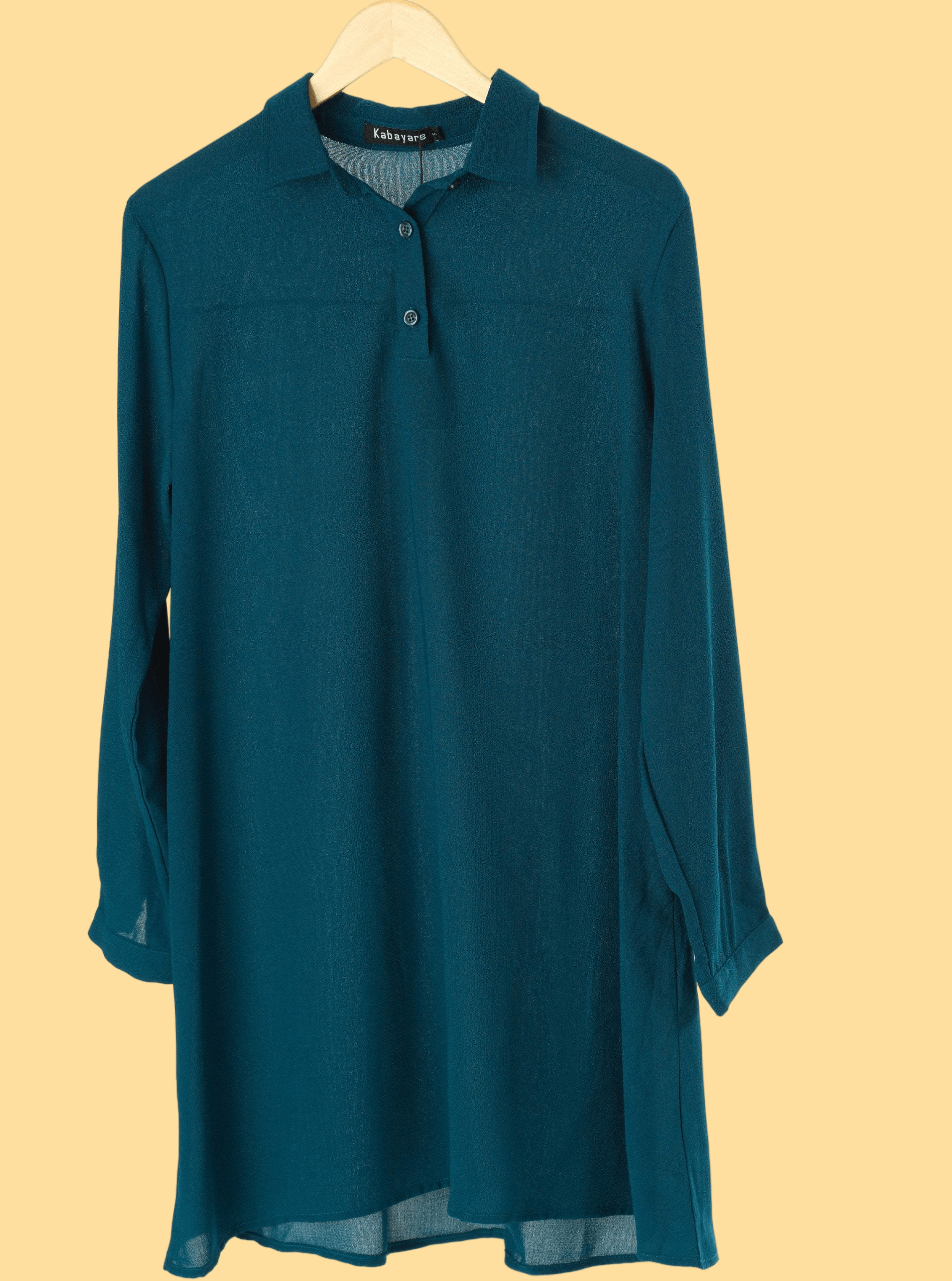 Solid Tunic Modest top Kabayare