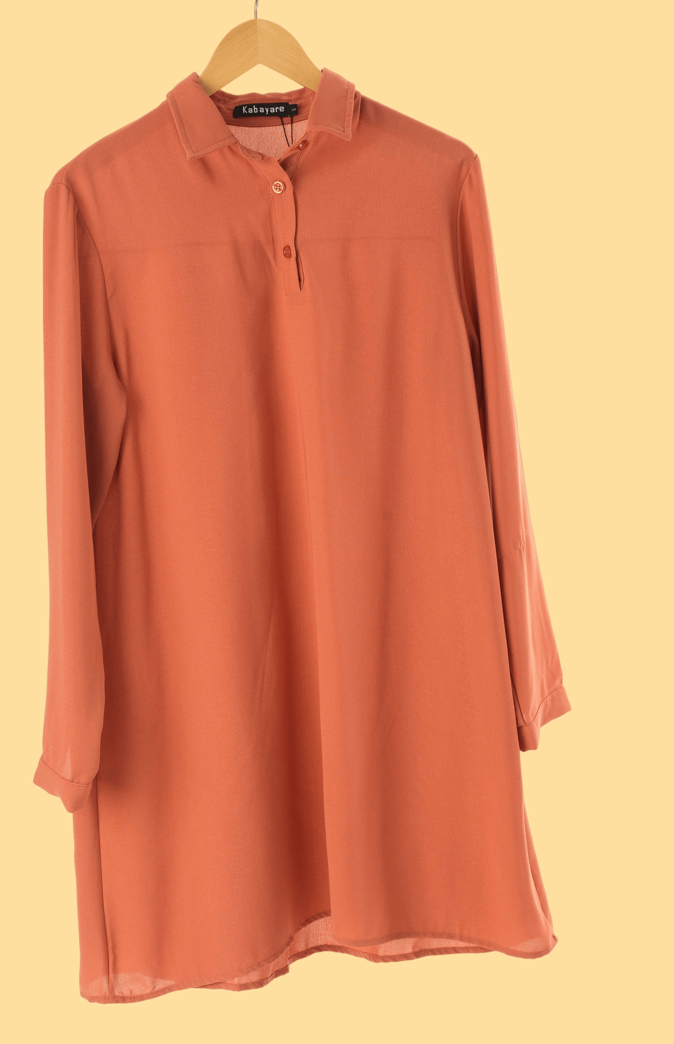 Solid Tunic Modest top Kabayare