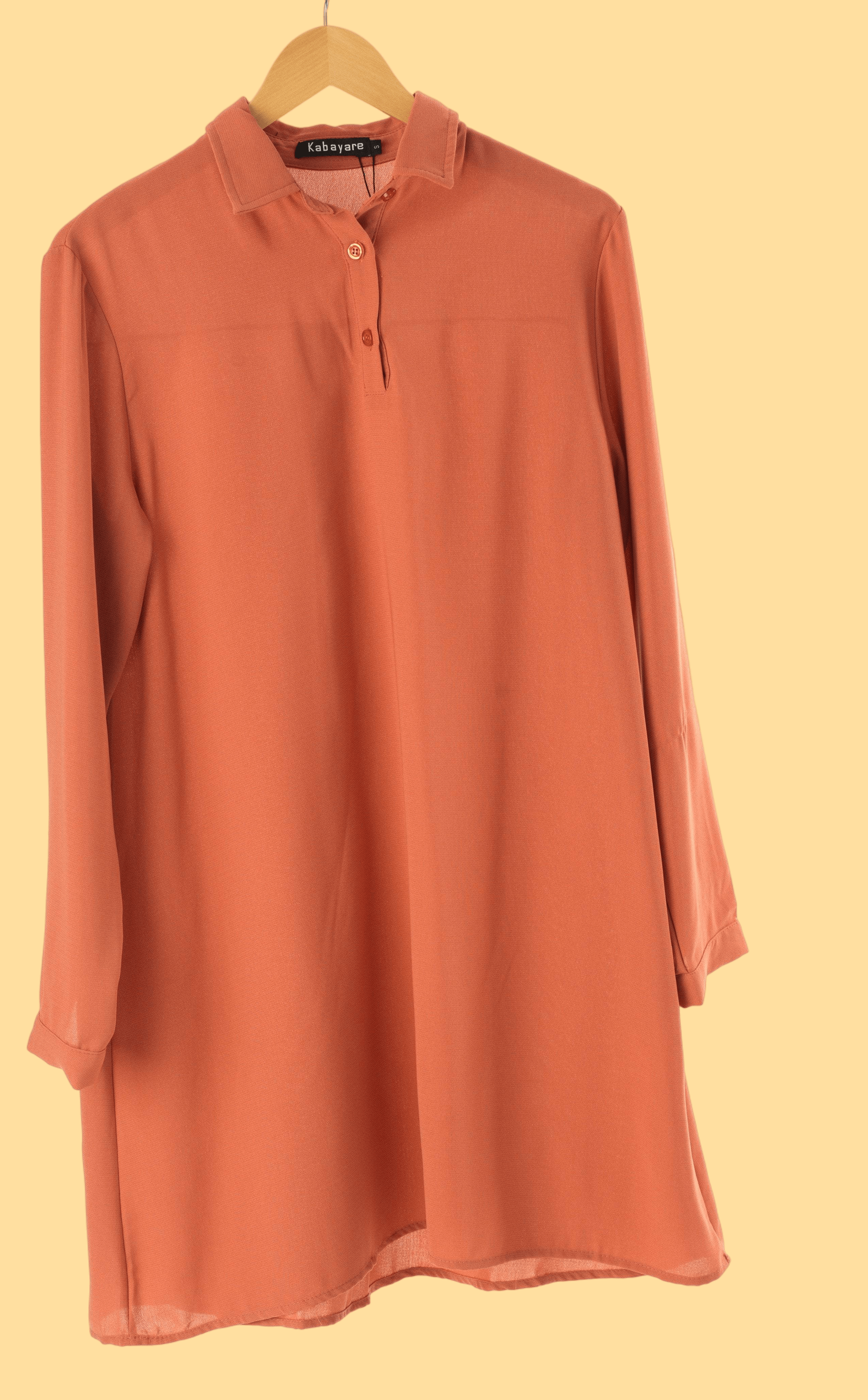 Solid Tunic Modest top Kabayare