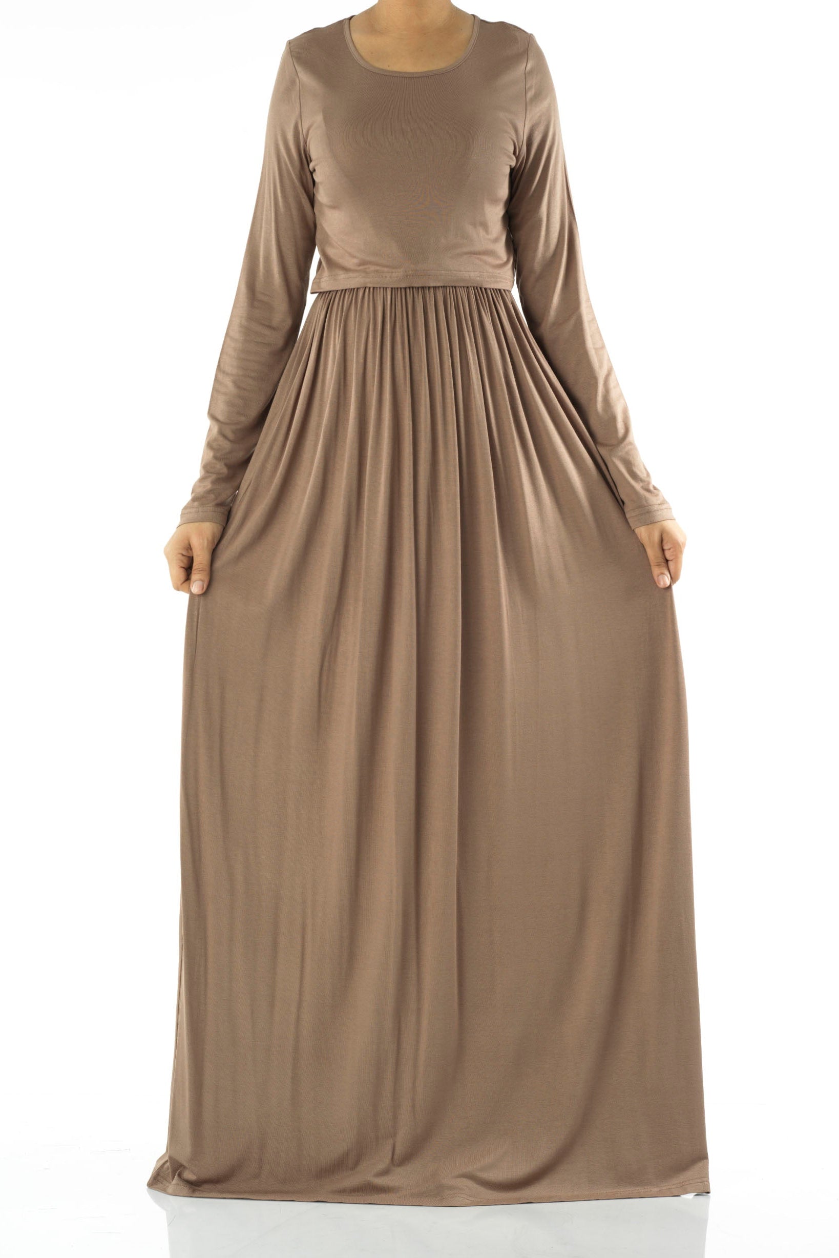 Super soft Nursing Modest maxi dress Kabayare