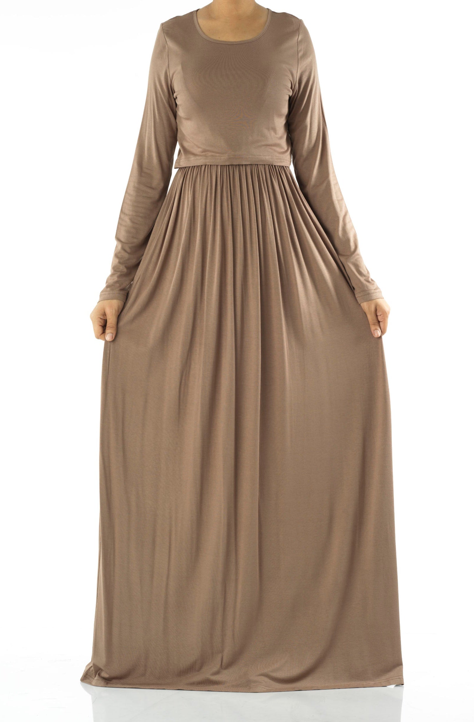 Super soft Nursing Modest maxi dress Kabayare