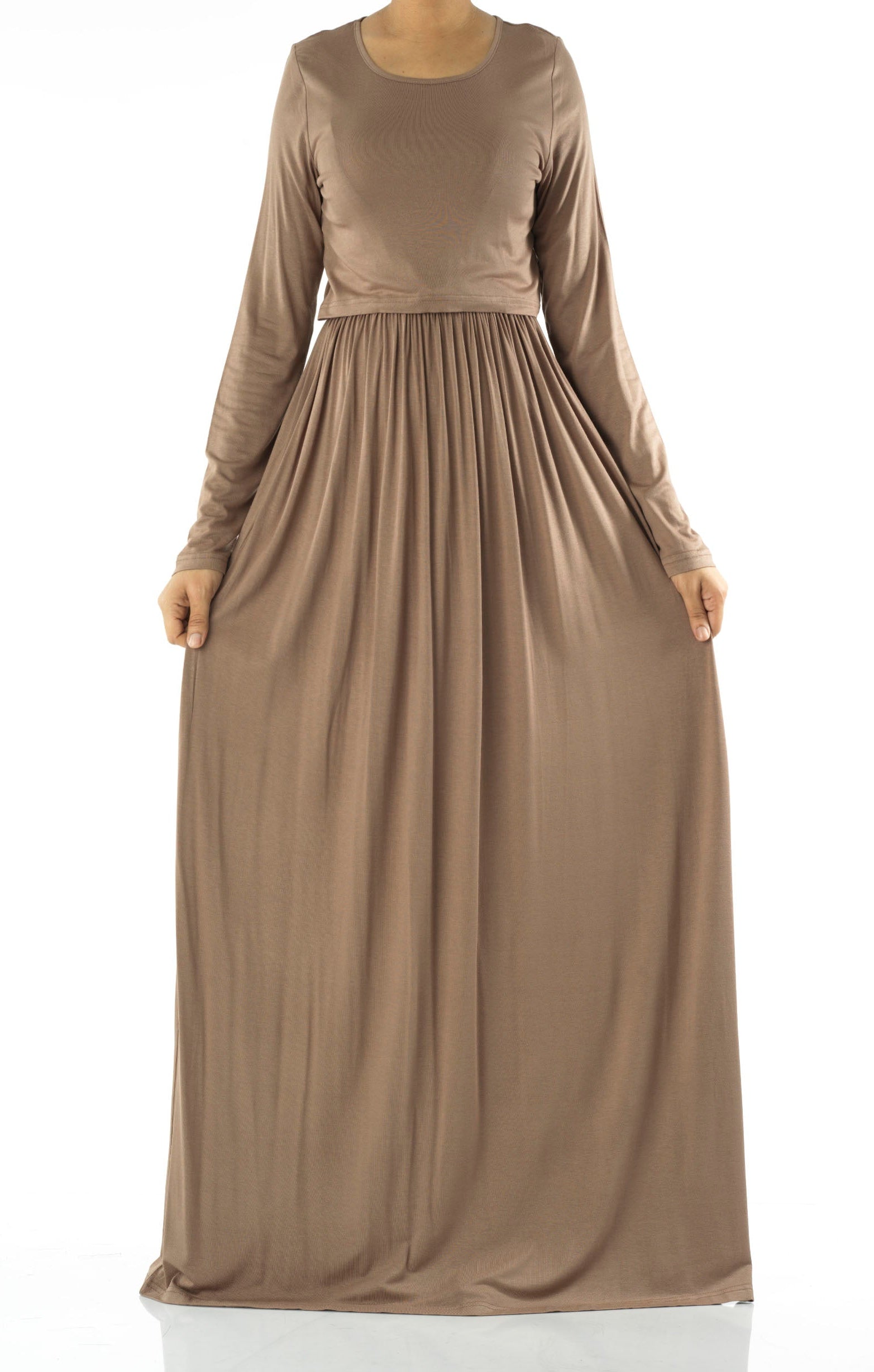 Super soft Nursing Modest maxi dress Kabayare