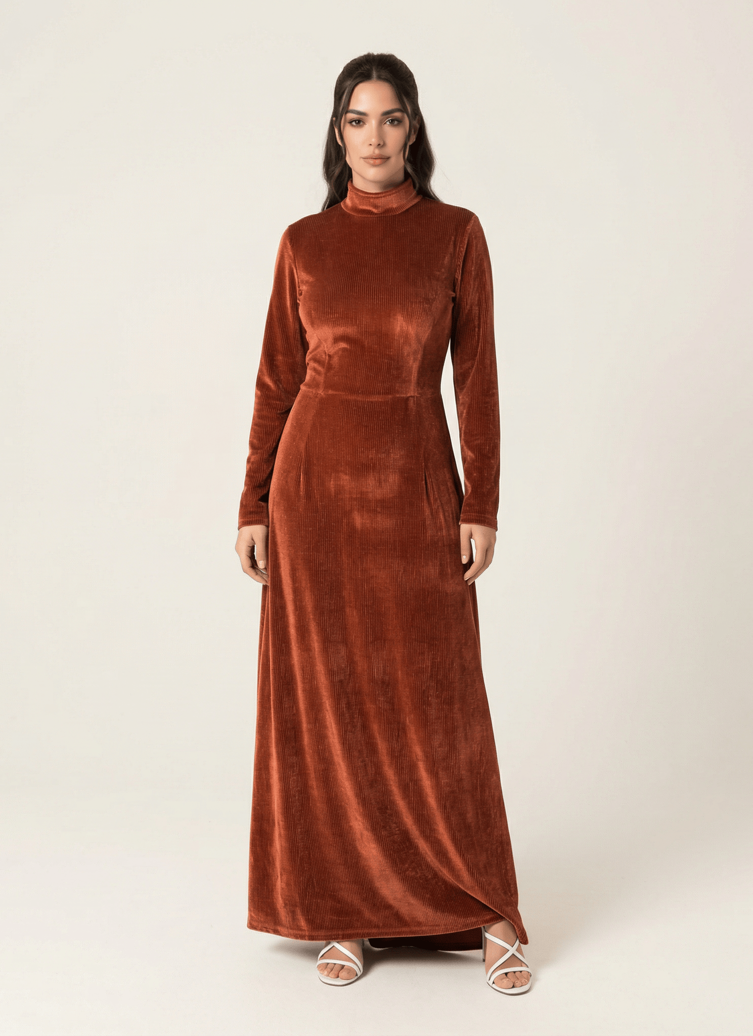 Super soft velvet maxi dress Kabayare