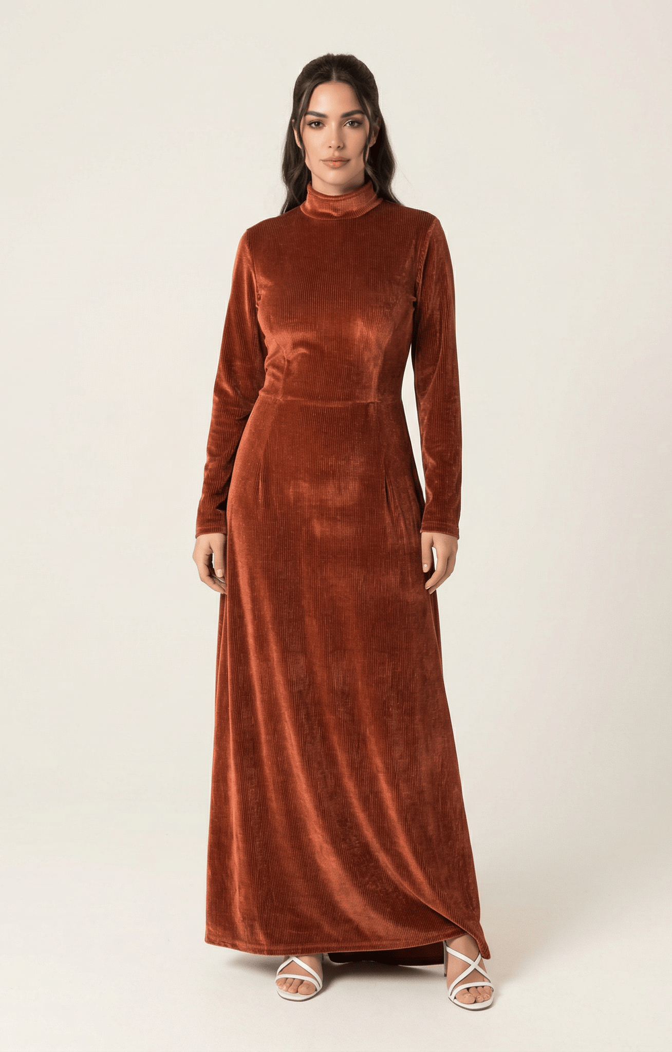 Super soft velvet maxi dress Kabayare