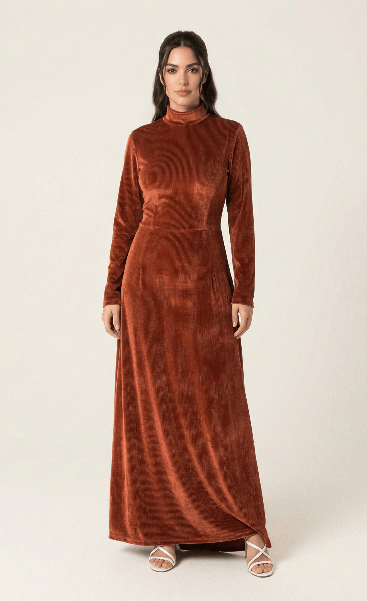 Super soft velvet maxi dress Kabayare