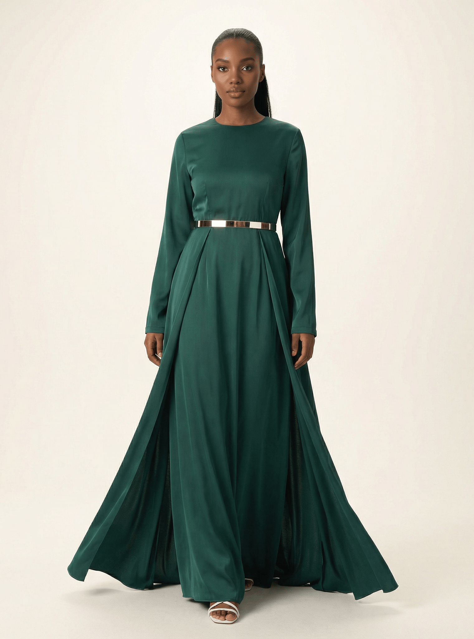 Take me for a dance satin maxi dress Kabayare