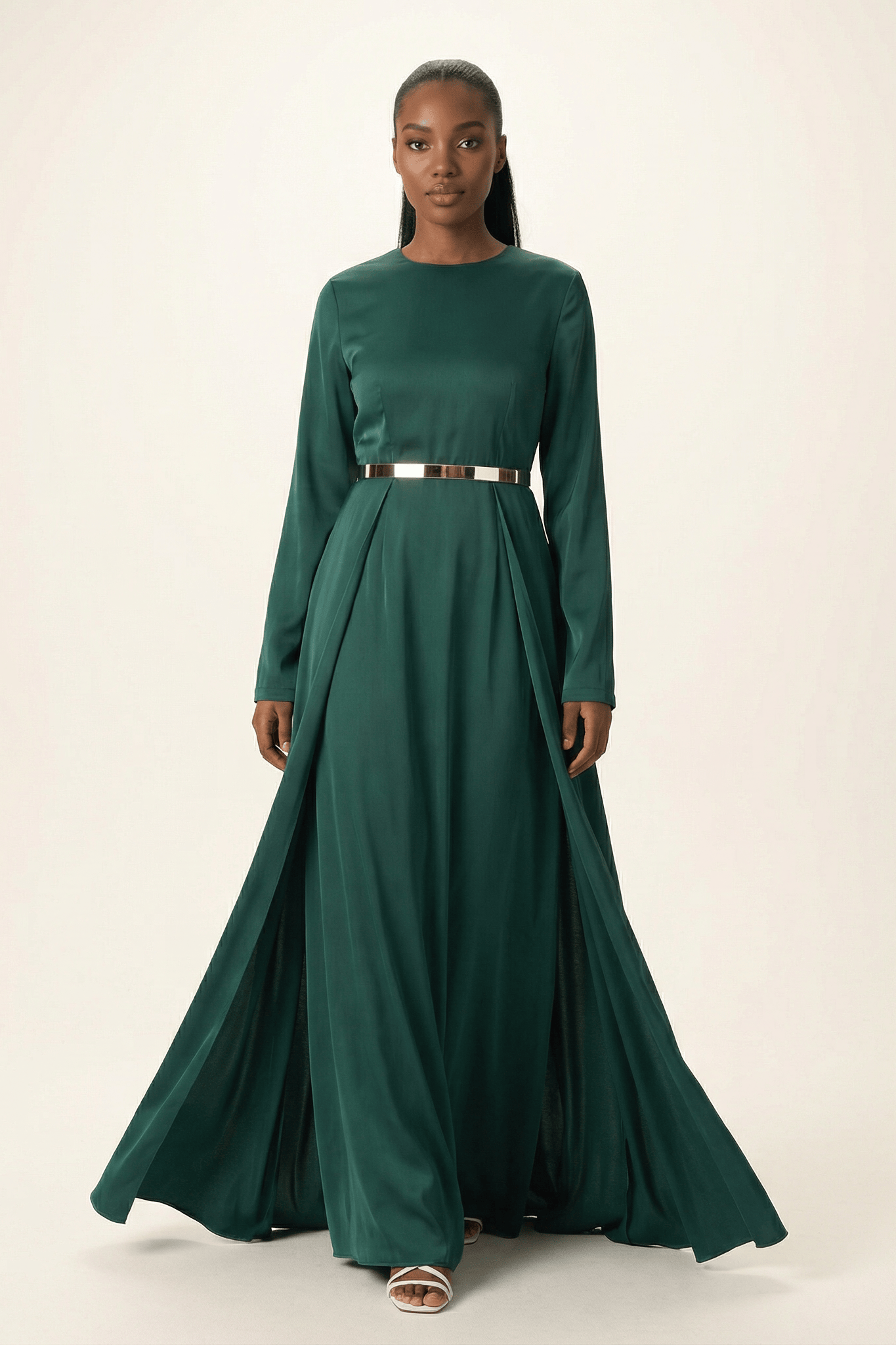 Take me for a dance satin maxi dress Kabayare
