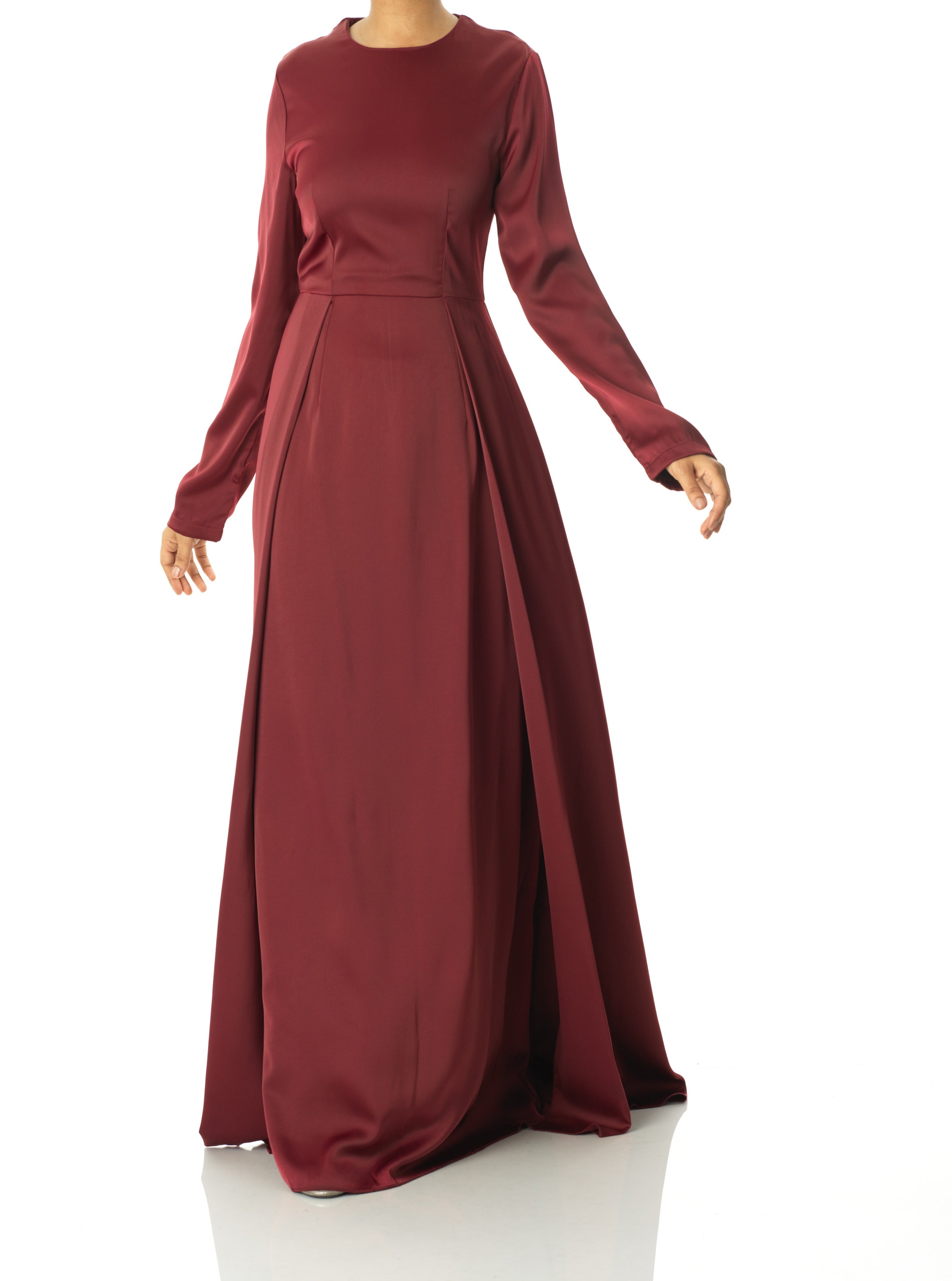 Take me for a dance satin maxi dress Kabayare