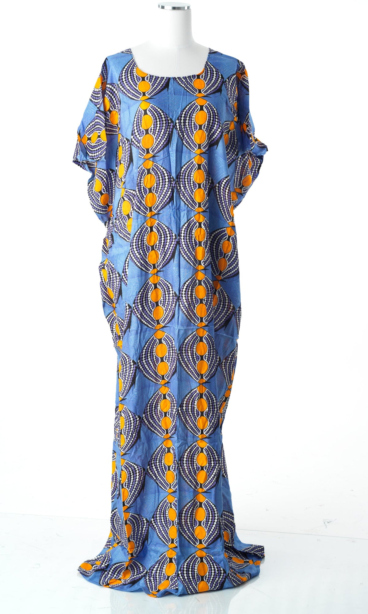 Tasneem print bati dress Kabayare
