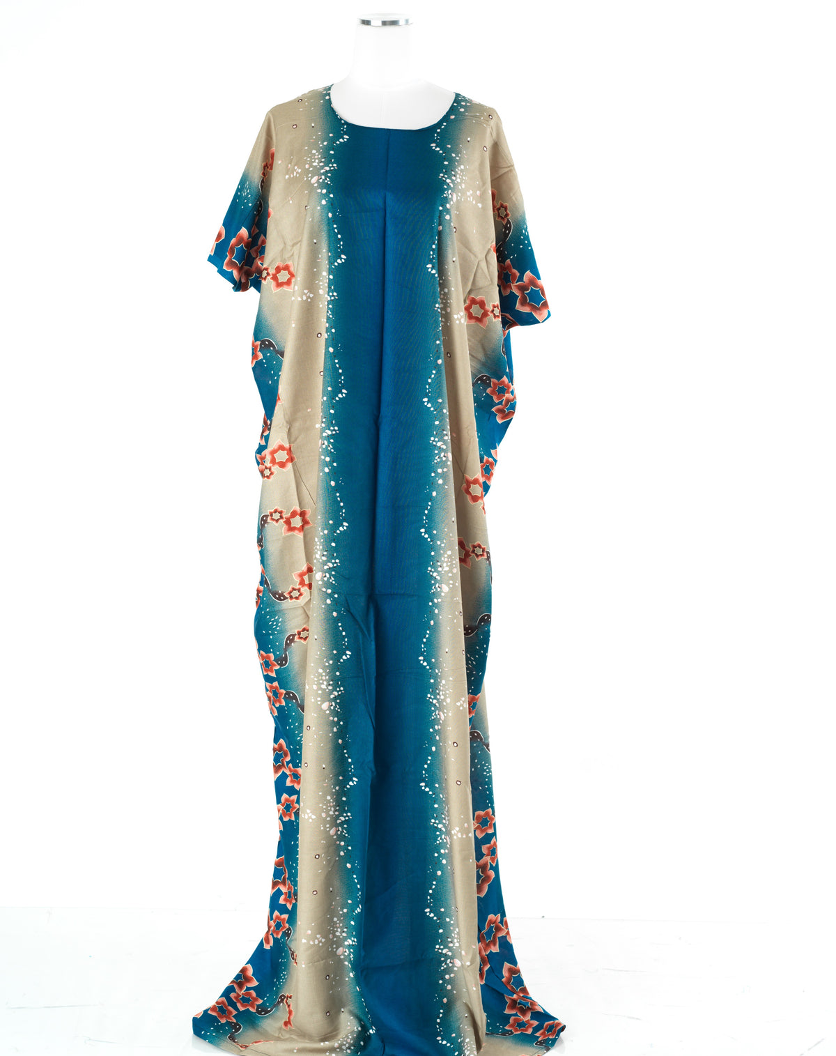 Teal Horizon Bati Dress