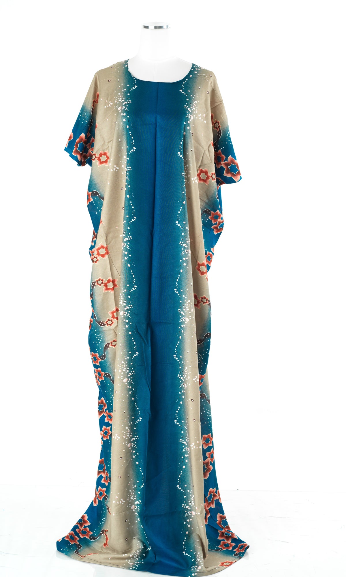 Teal Horizon Bati Dress