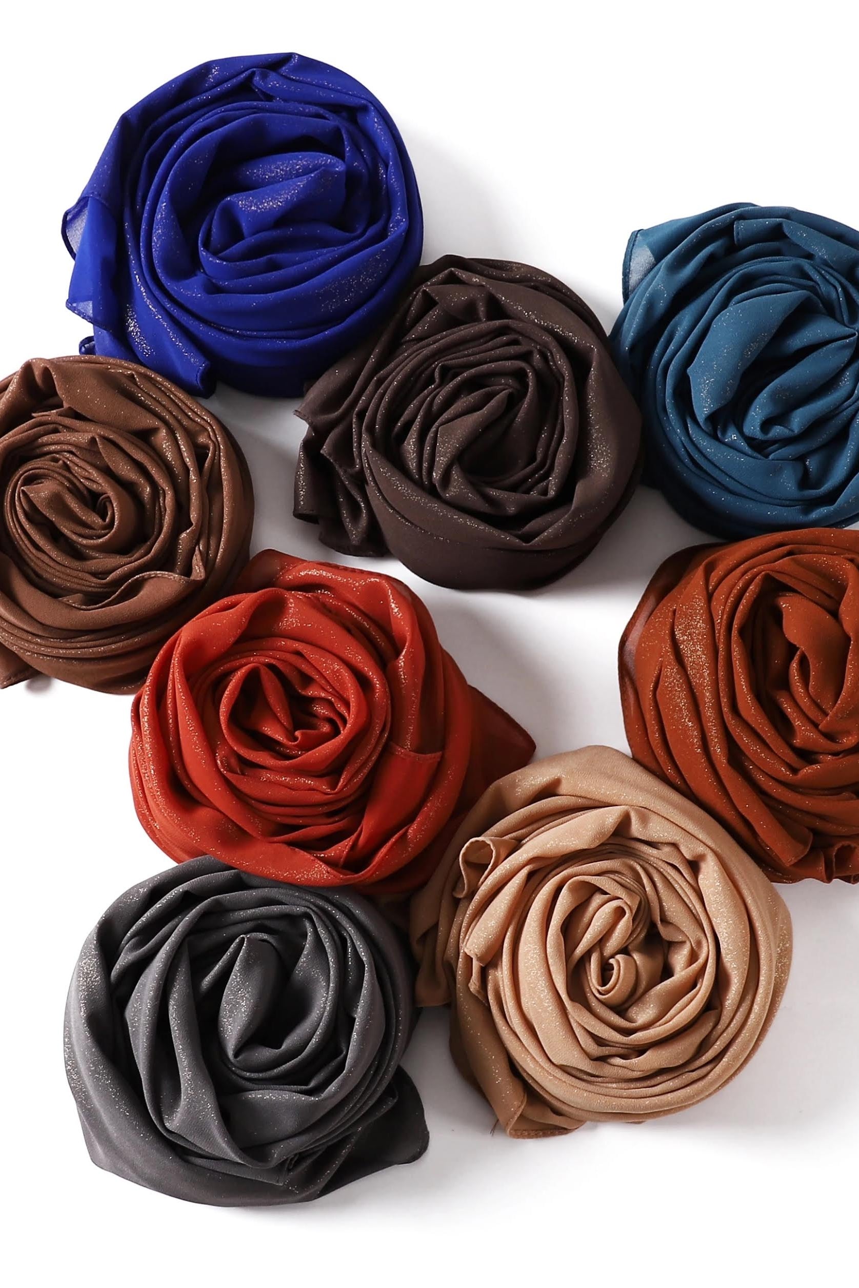 The diva chiffon sparkly hijabs Kabayare