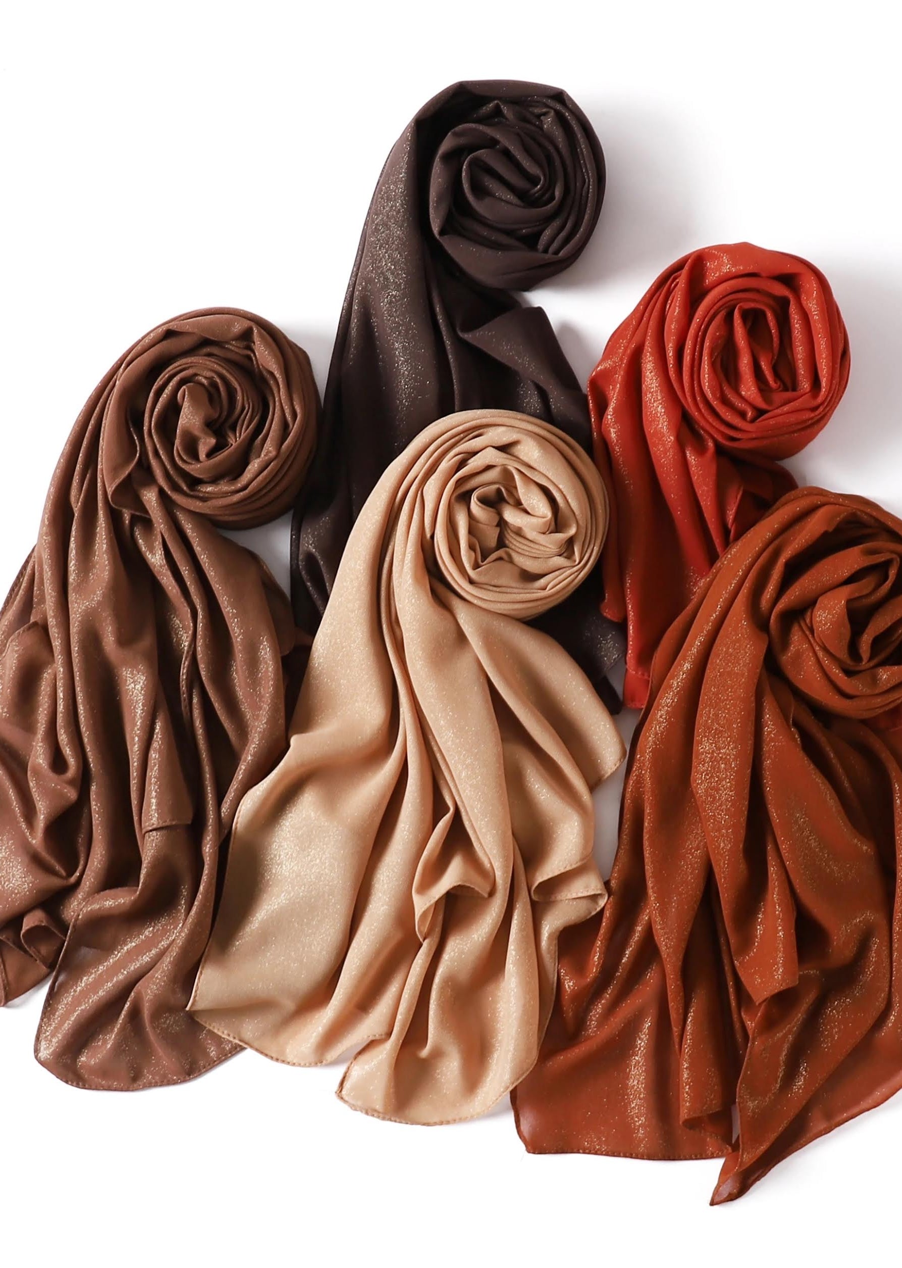 The diva chiffon sparkly hijabs Kabayare