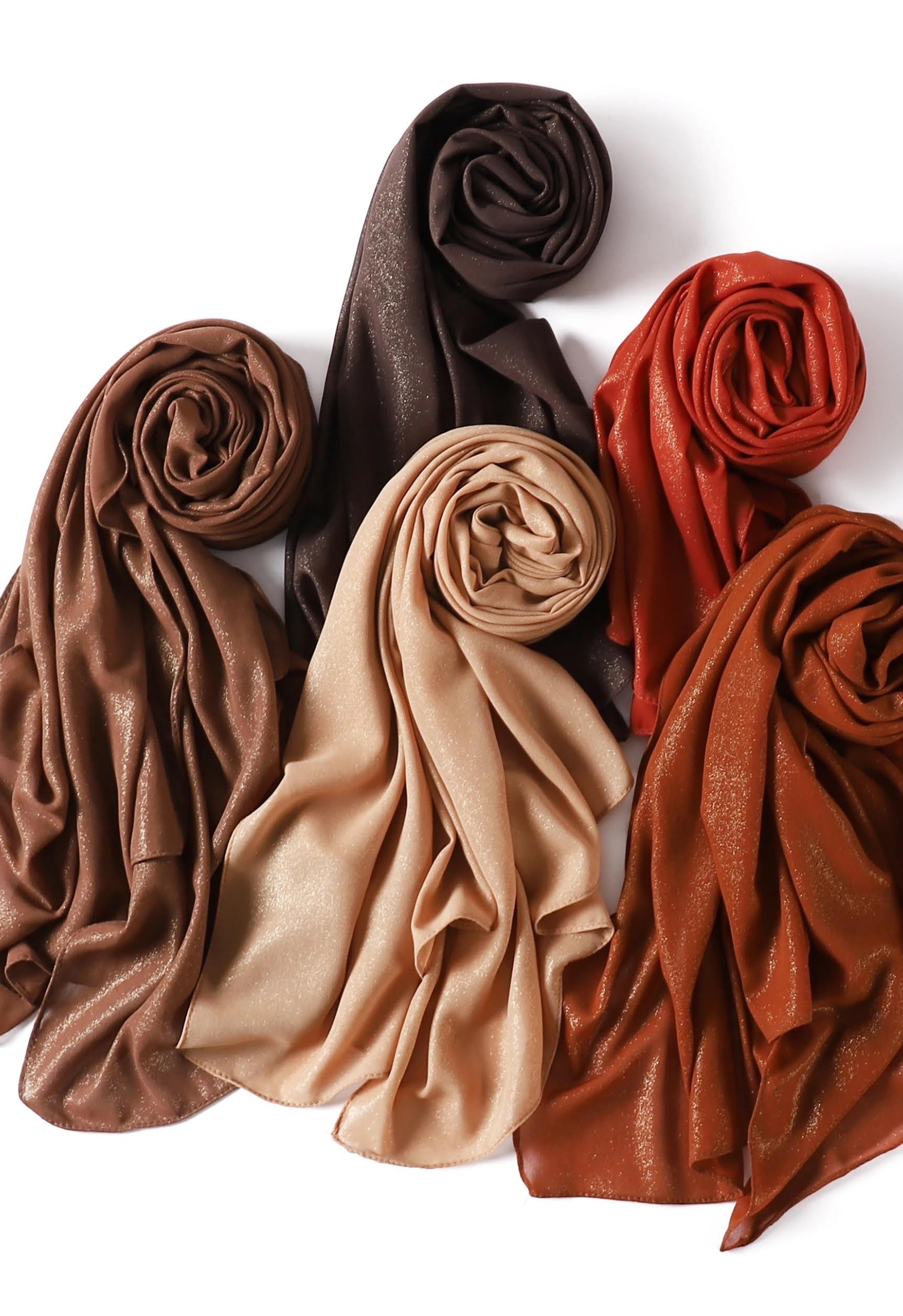 The diva chiffon sparkly hijabs Kabayare