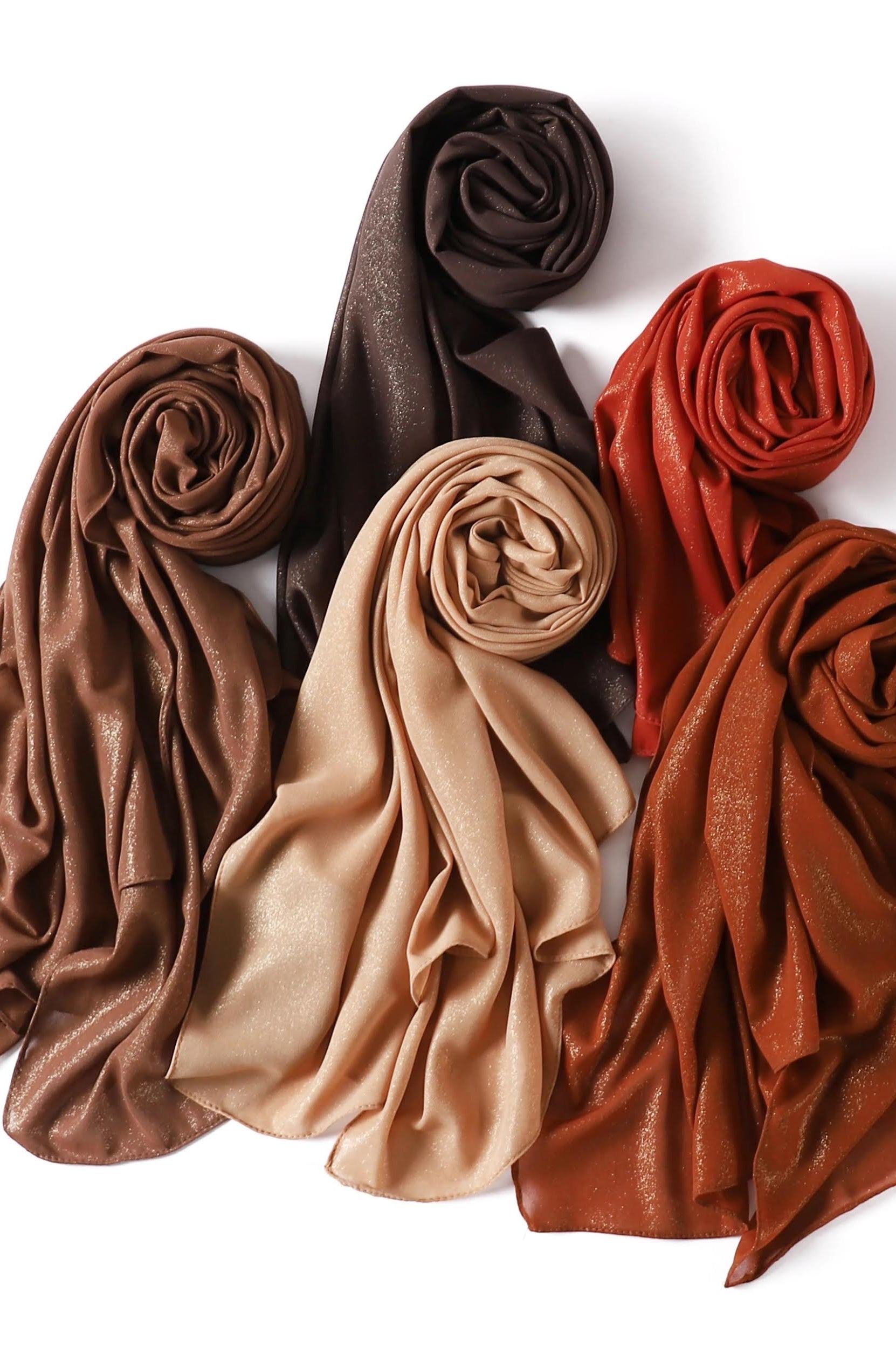The diva chiffon sparkly hijabs Kabayare
