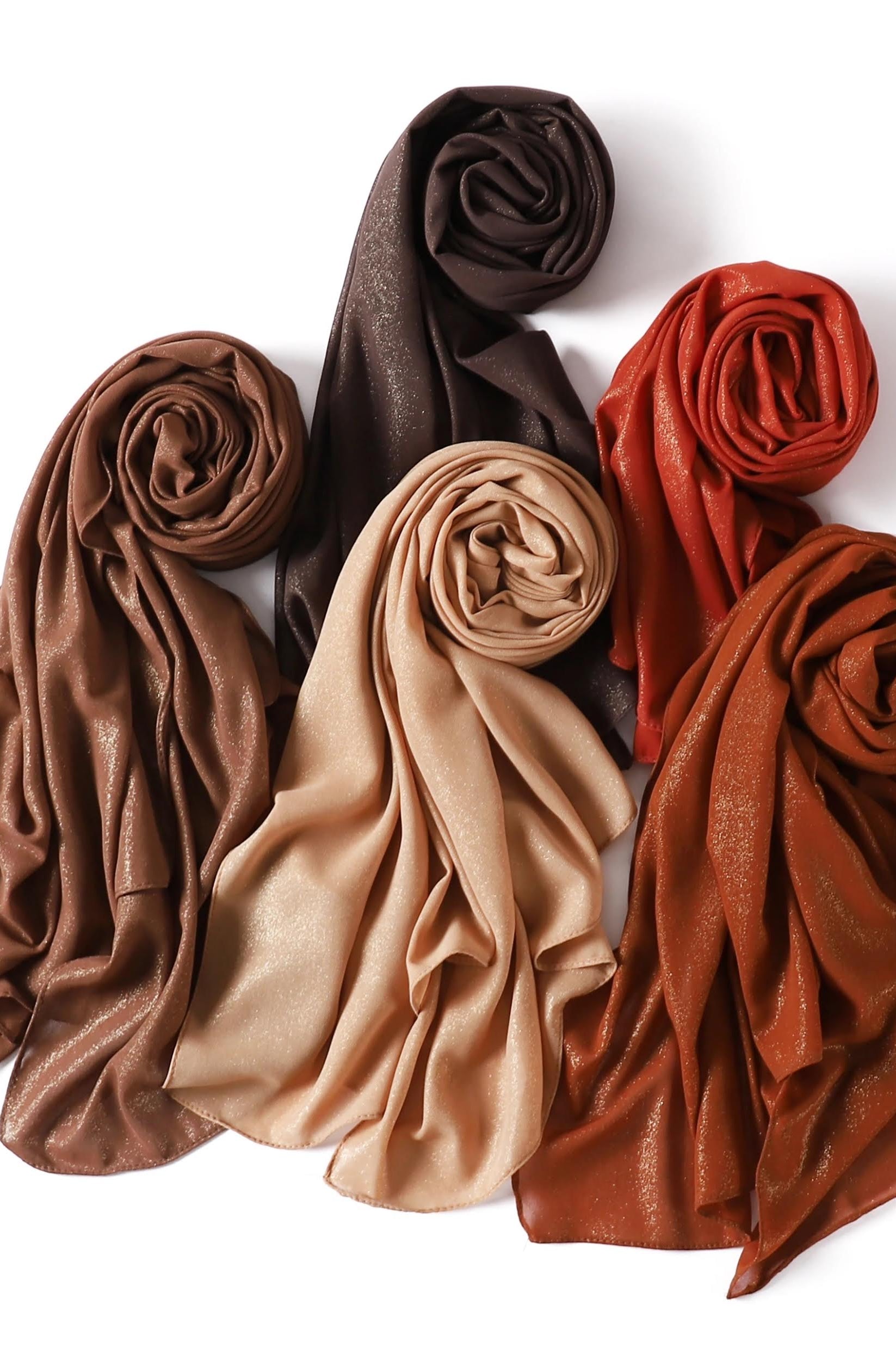 The diva chiffon sparkly hijabs Kabayare
