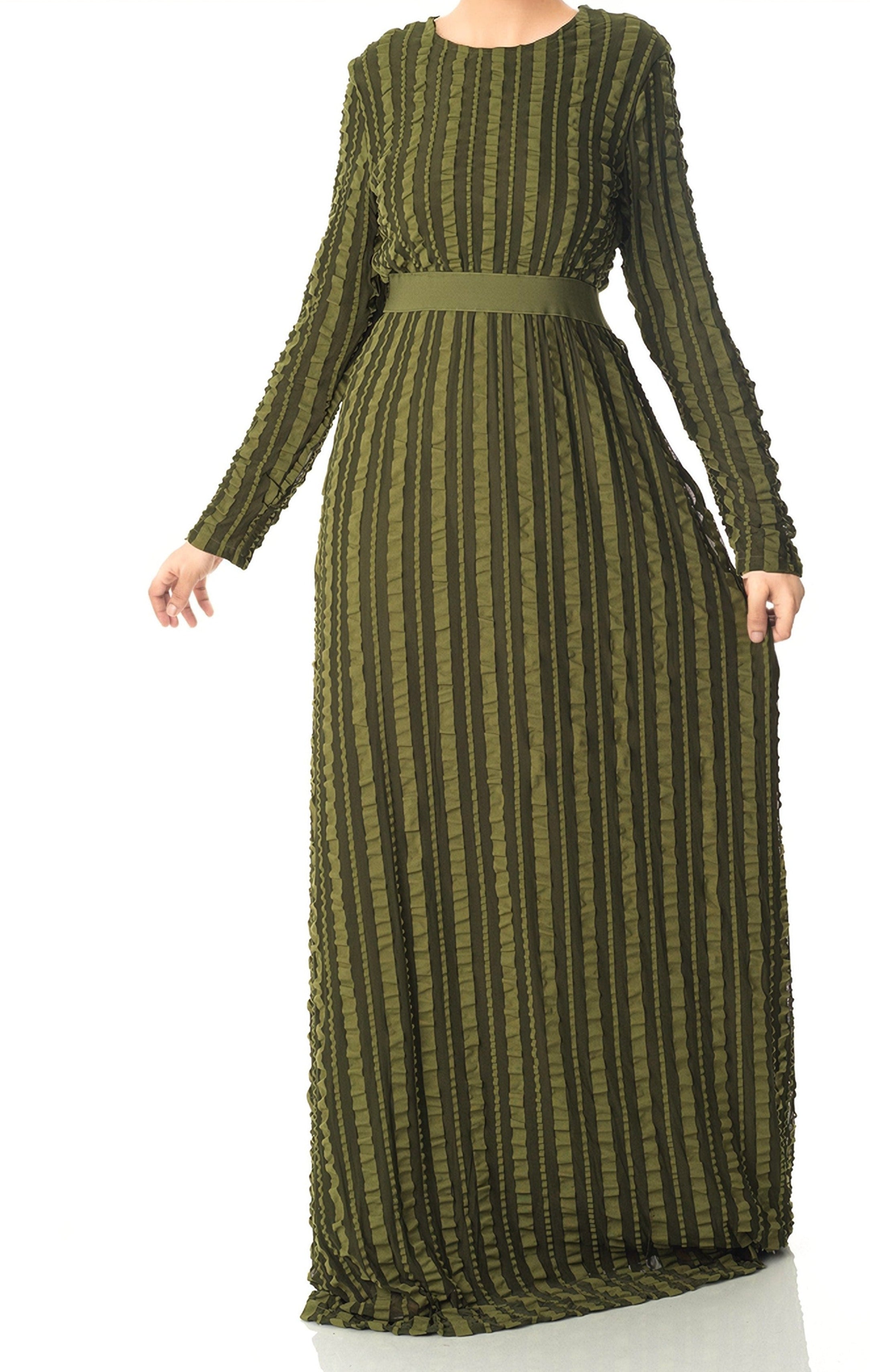 Too Cute ruffle mania maxi dress Kabayare