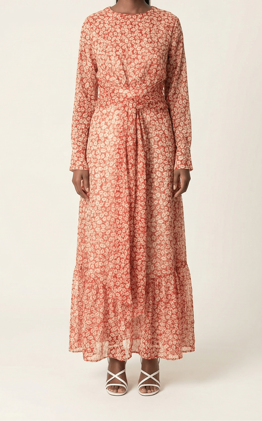 Total Perfection Floral Print maxi dress Kabayare