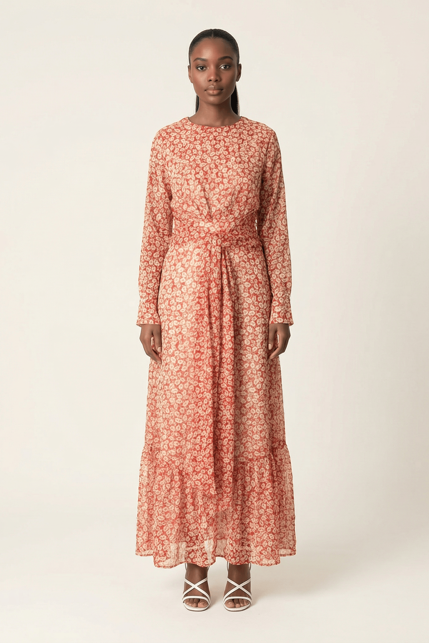 Total Perfection Floral Print maxi dress Kabayare