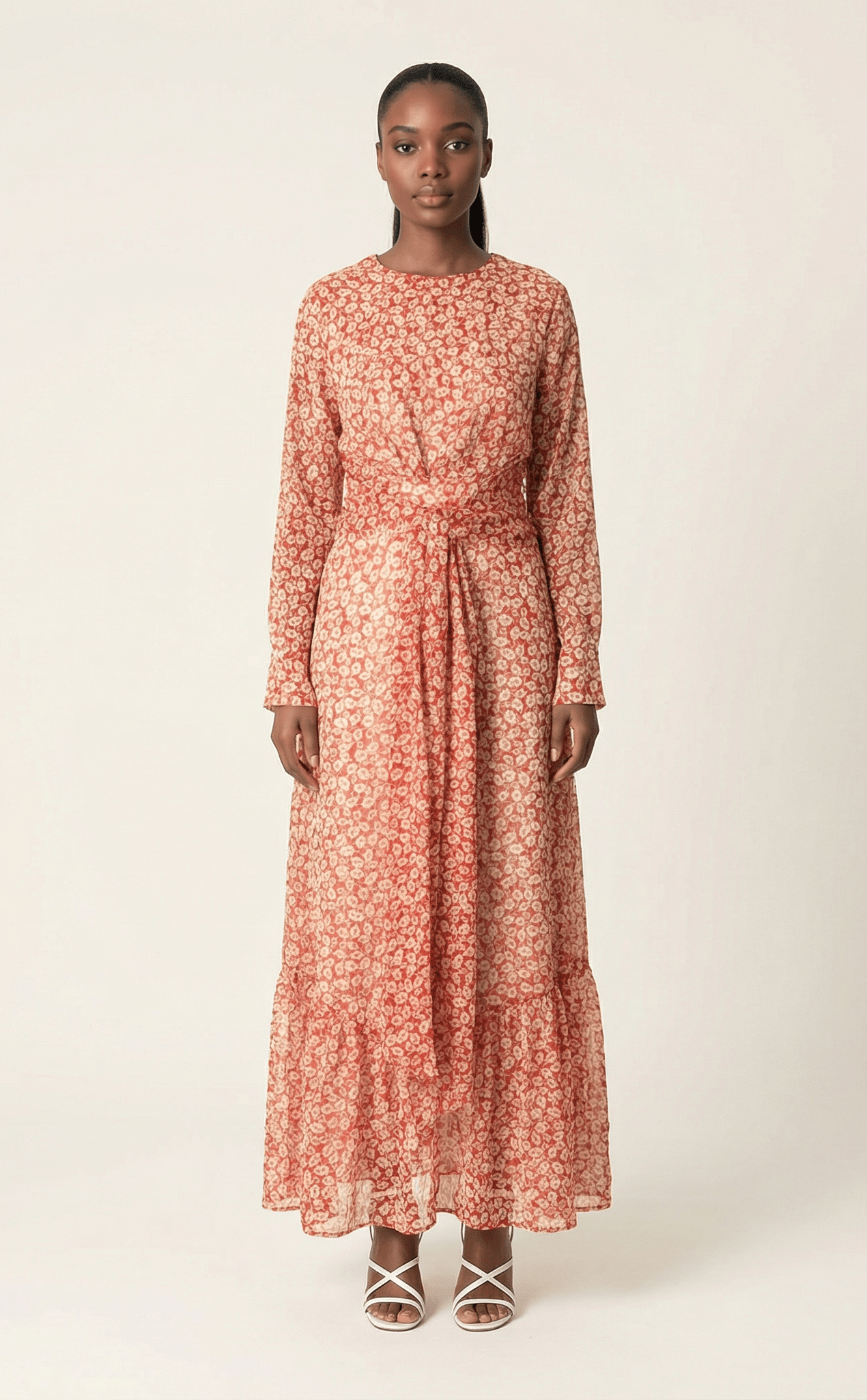 Total Perfection Floral Print maxi dress Kabayare
