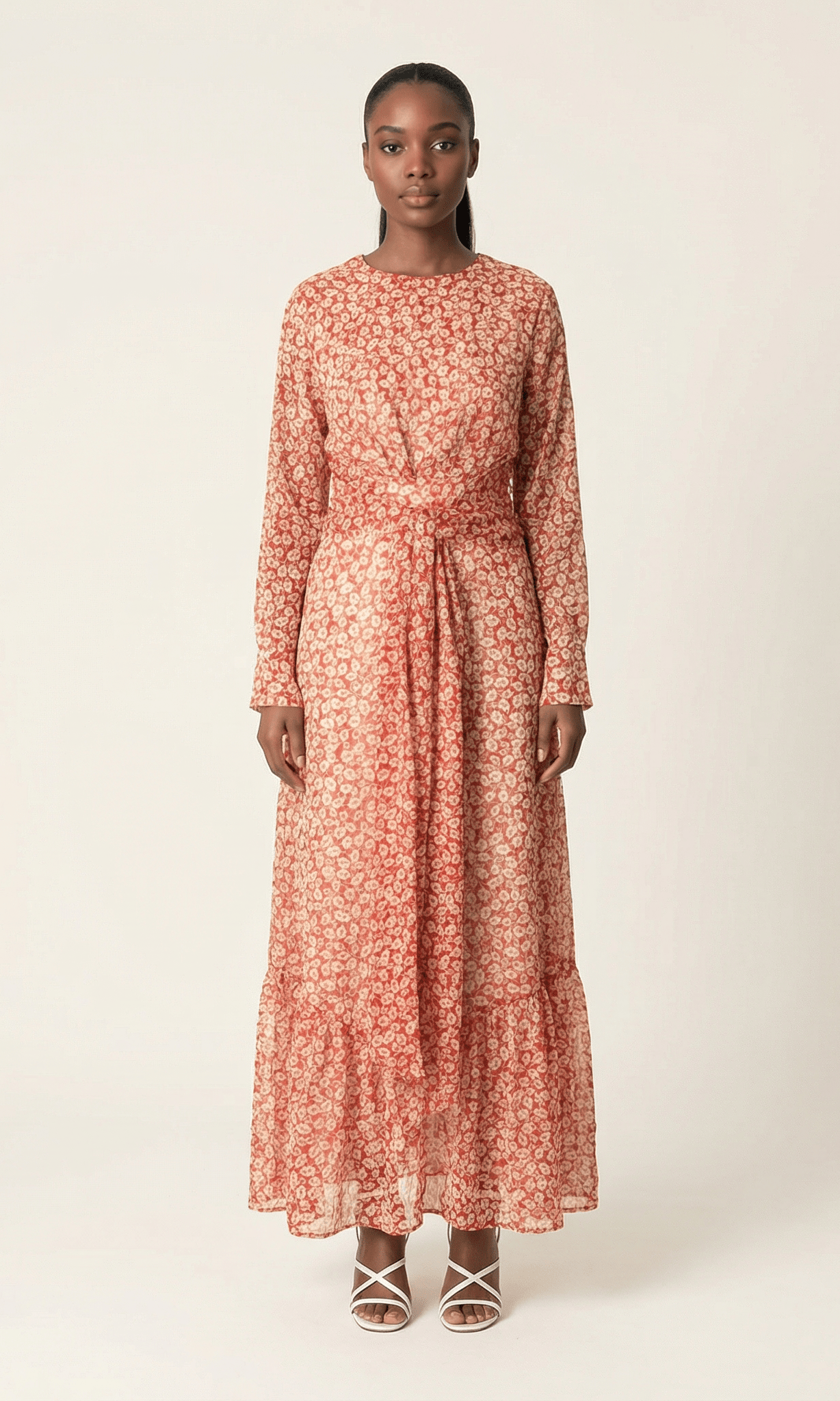 Total Perfection Floral Print maxi dress Kabayare