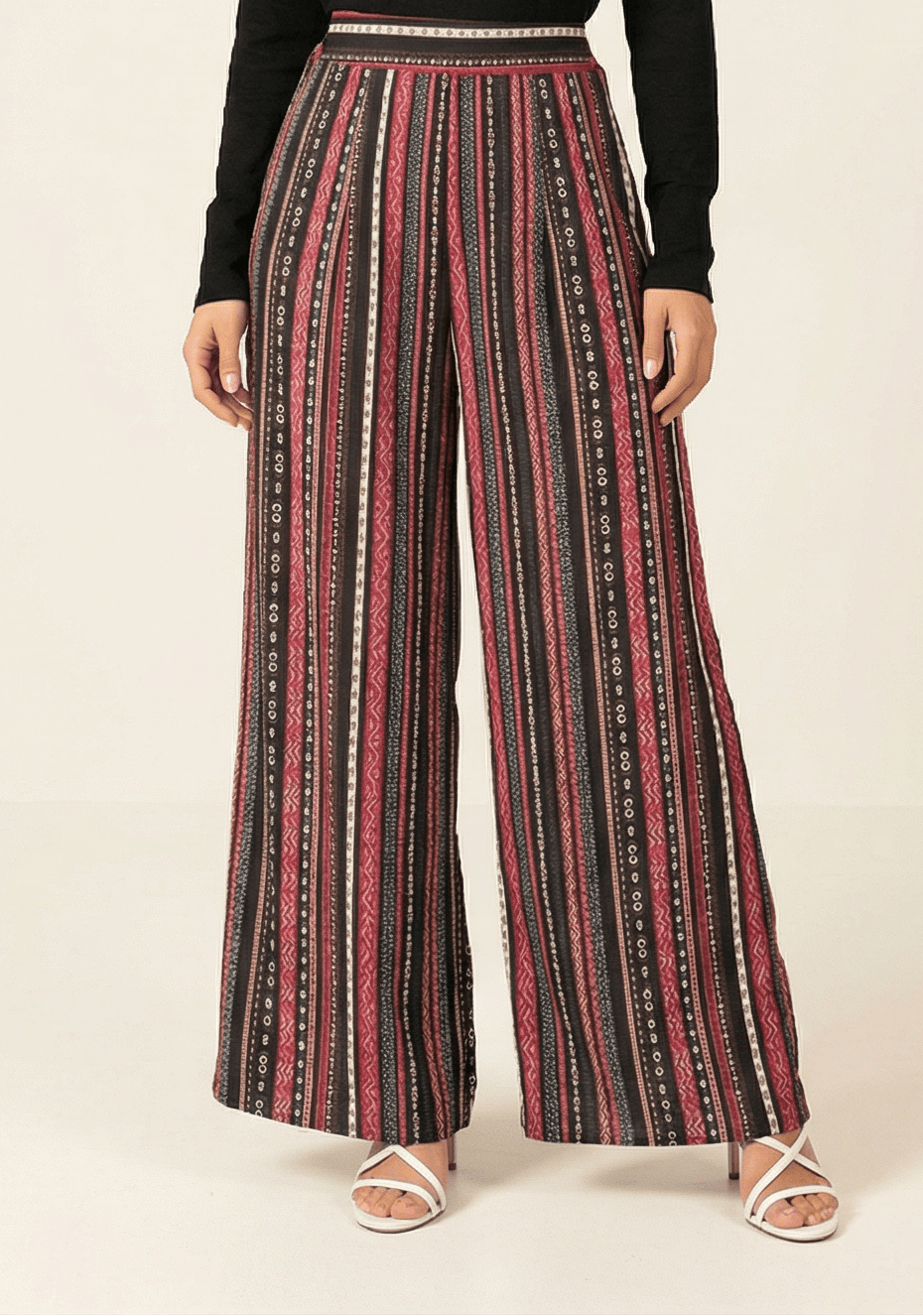 Tribal Print palazzo pants Kabayare