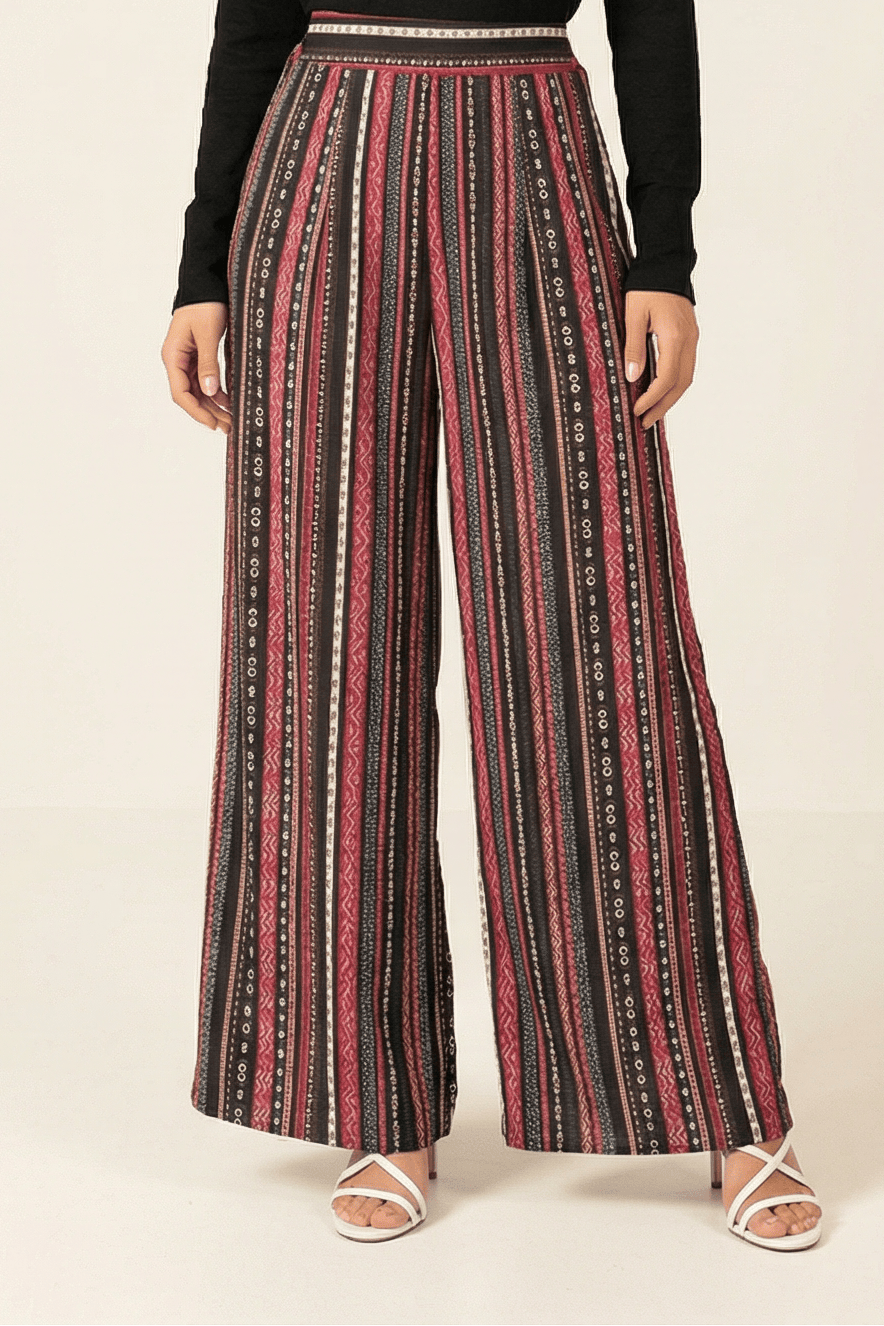 Tribal Print palazzo pants Kabayare