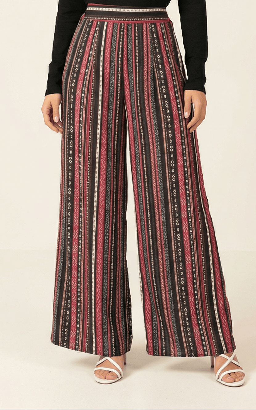Tribal Print palazzo pants Kabayare