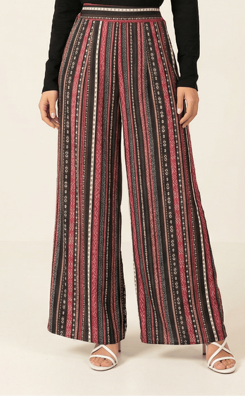 Tribal Print palazzo pants Kabayare