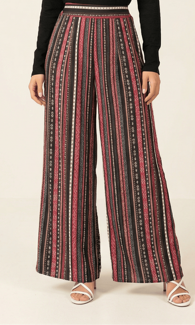 Tribal Print palazzo pants Kabayare