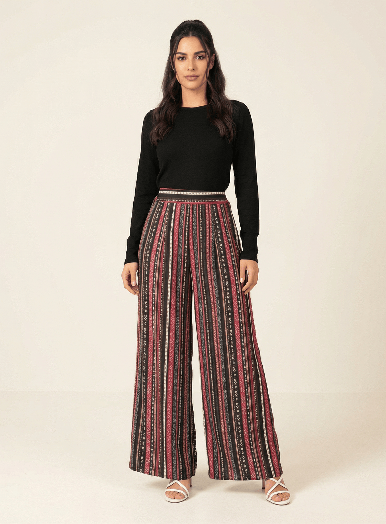 Tribal Print palazzo pants Kabayare