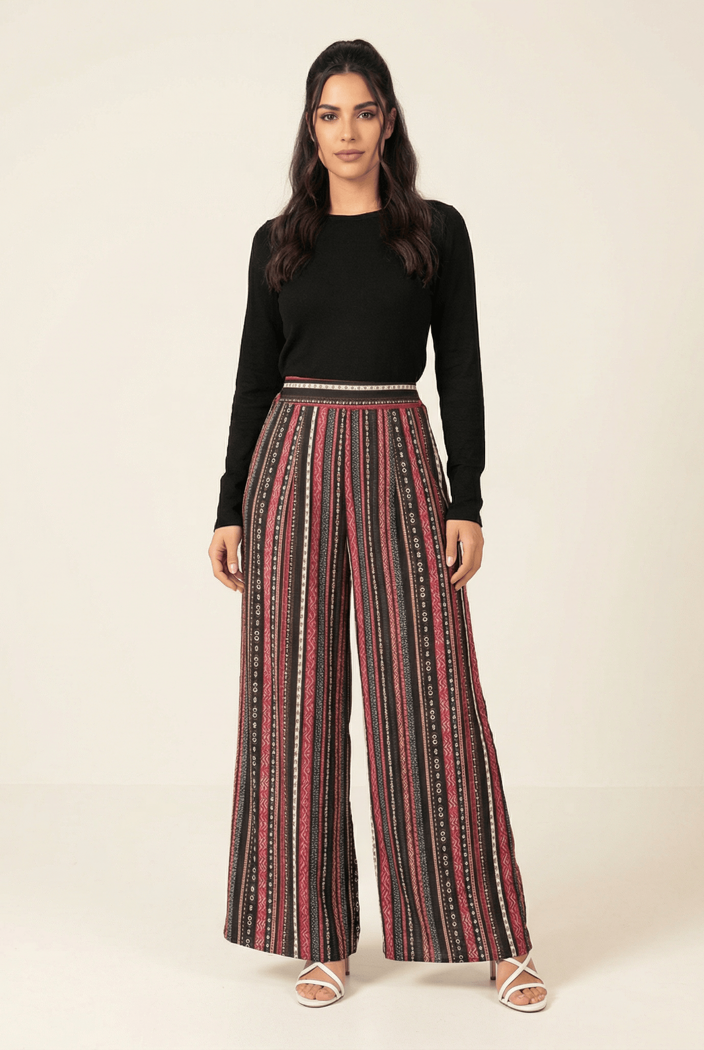 Tribal Print palazzo pants Kabayare