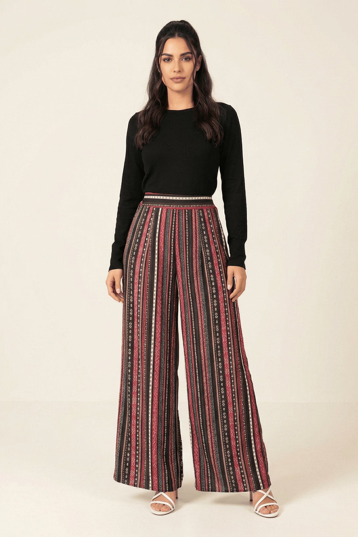 Tribal Print palazzo pants Kabayare