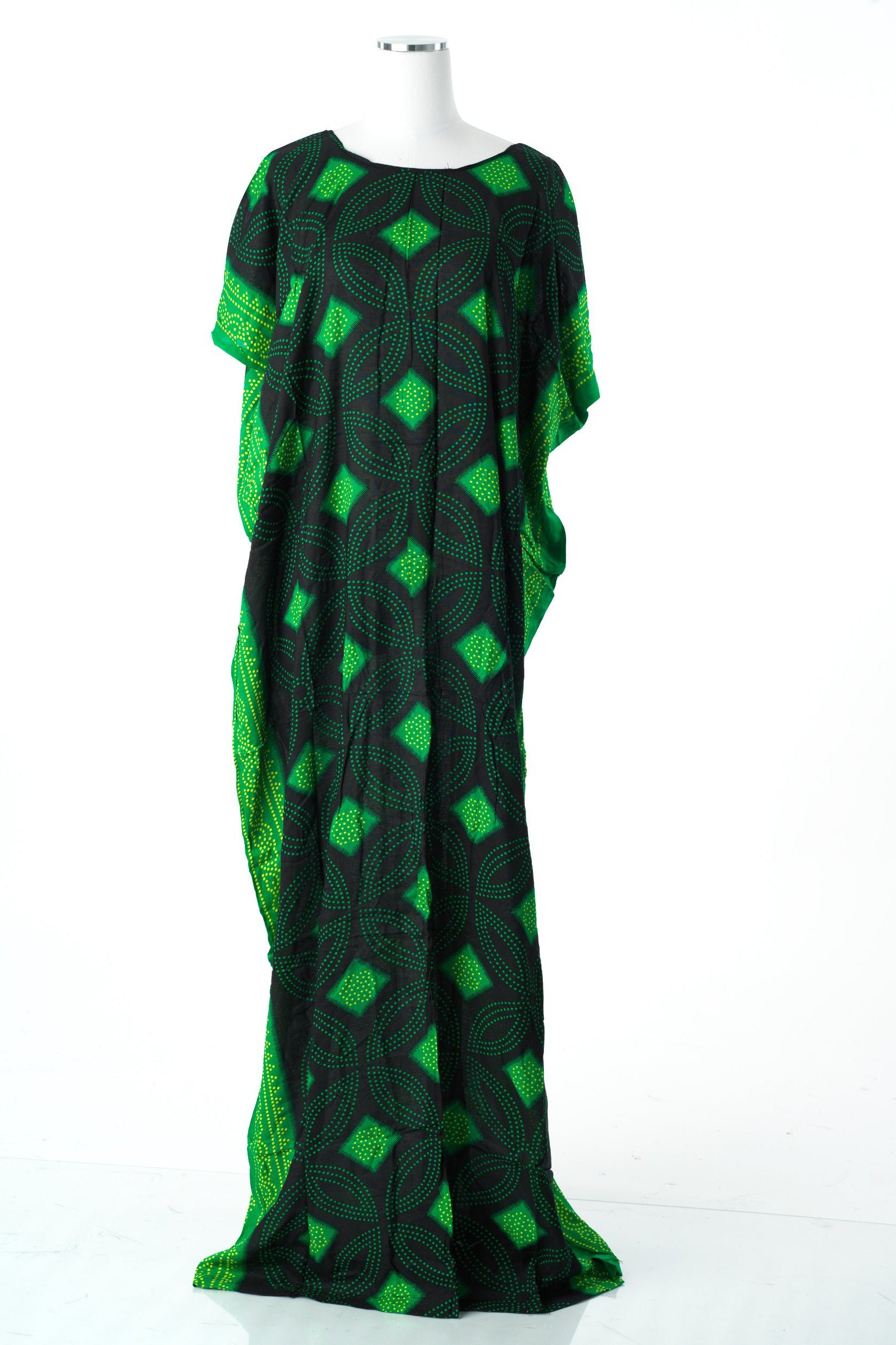 Tuma print bati dress Kabayare