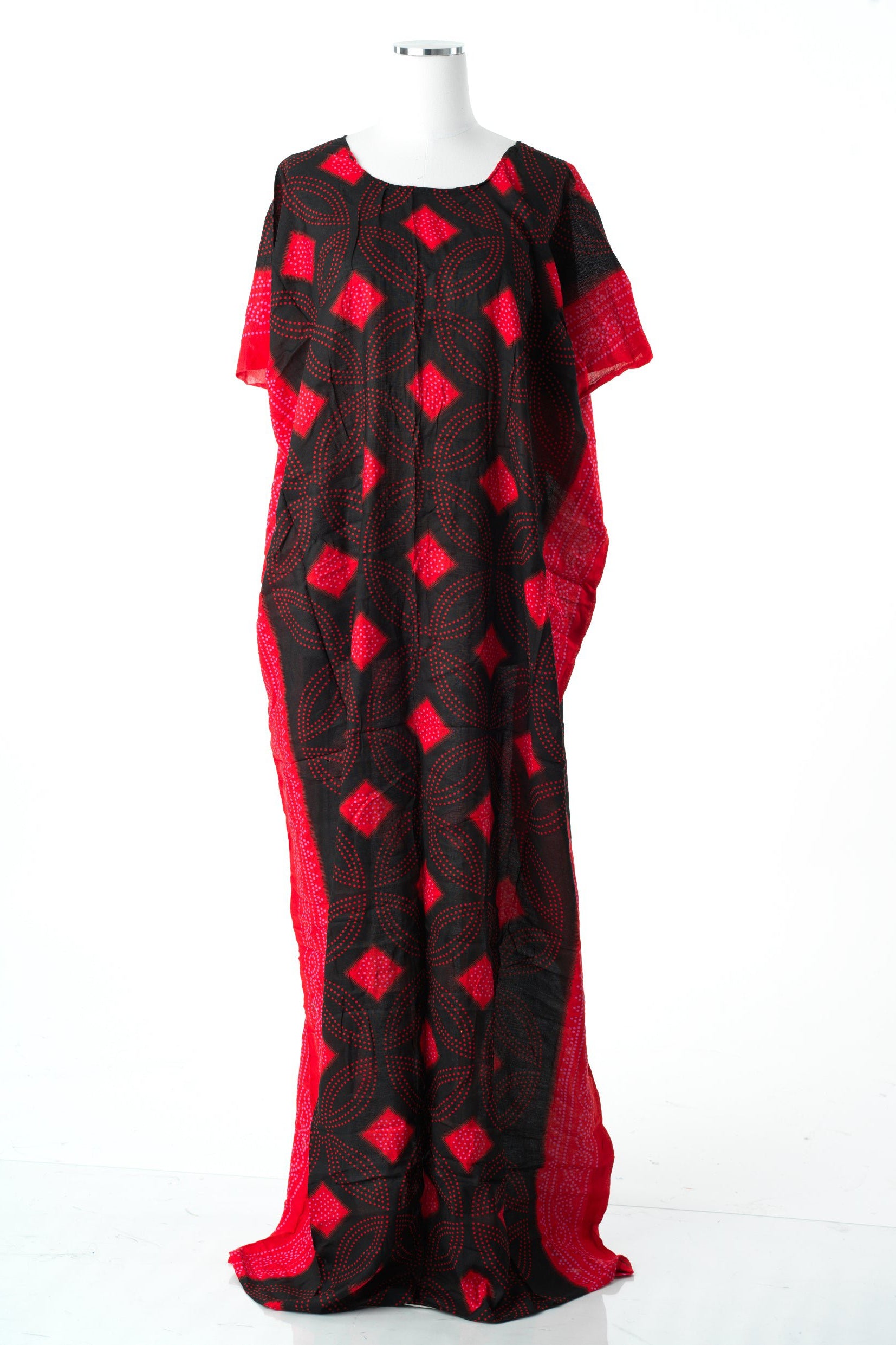 Tuma print bati dress Kabayare