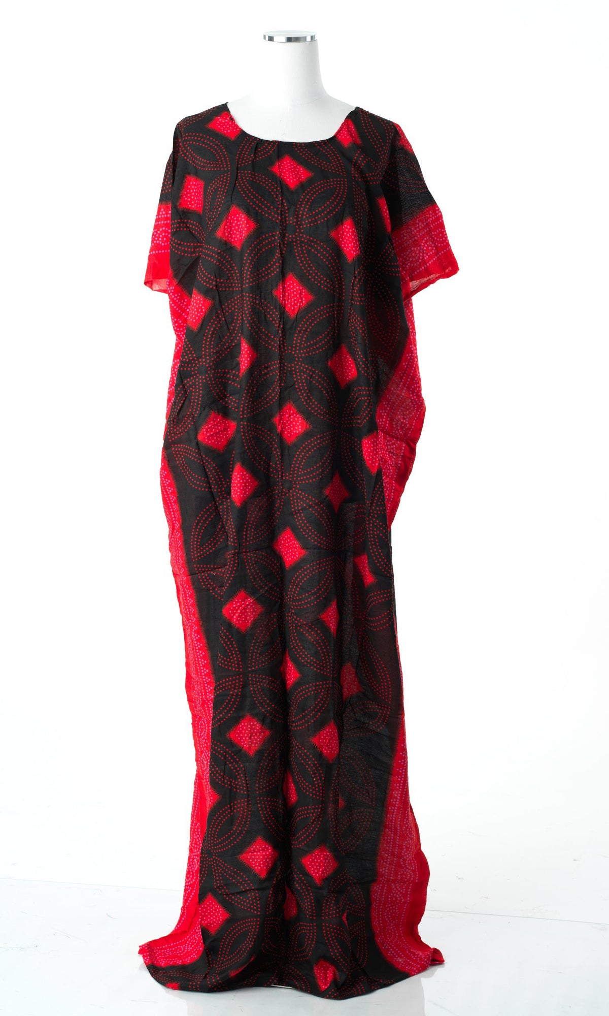 Tuma print bati dress Kabayare