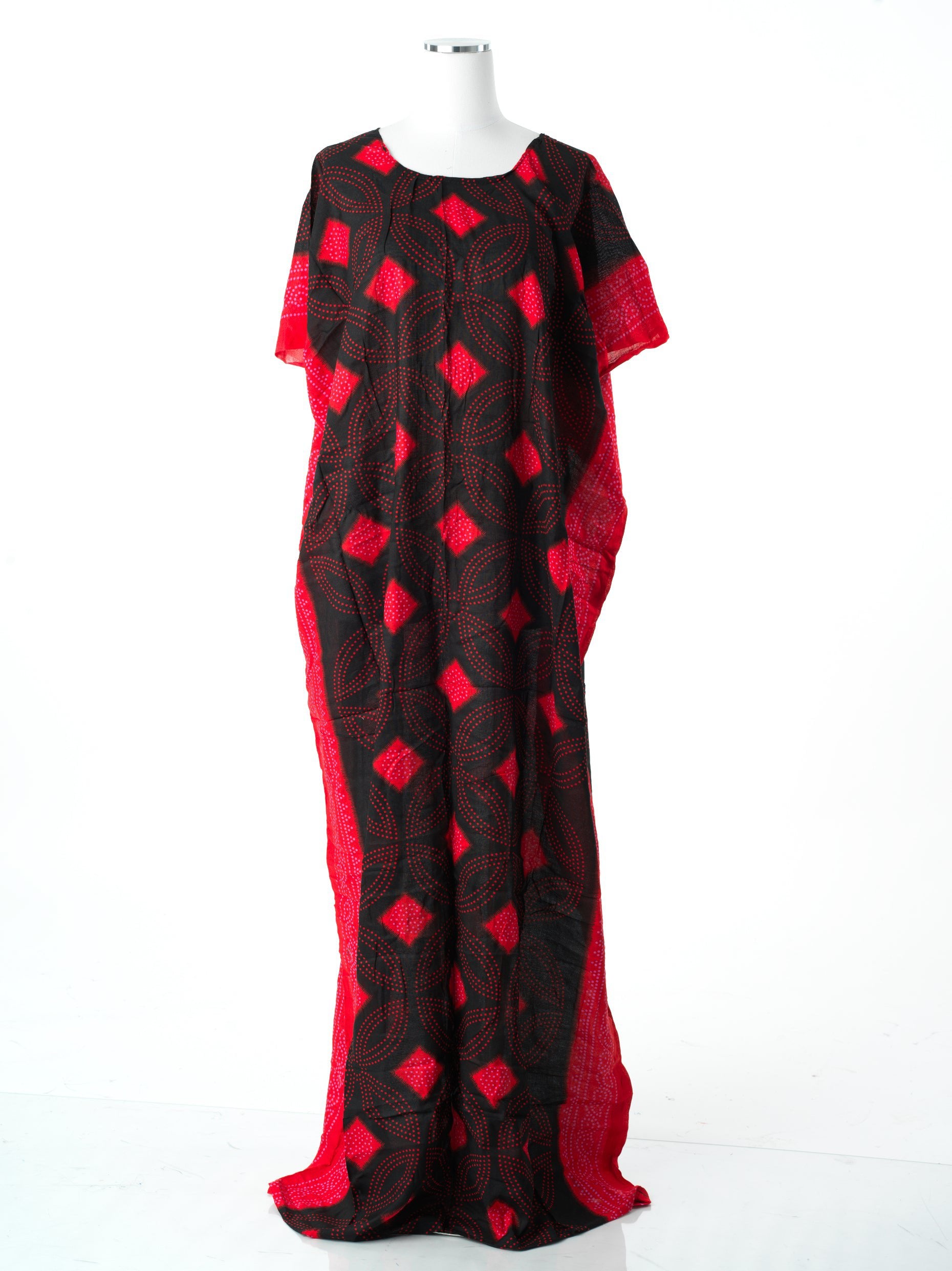 Tuma print bati dress Kabayare