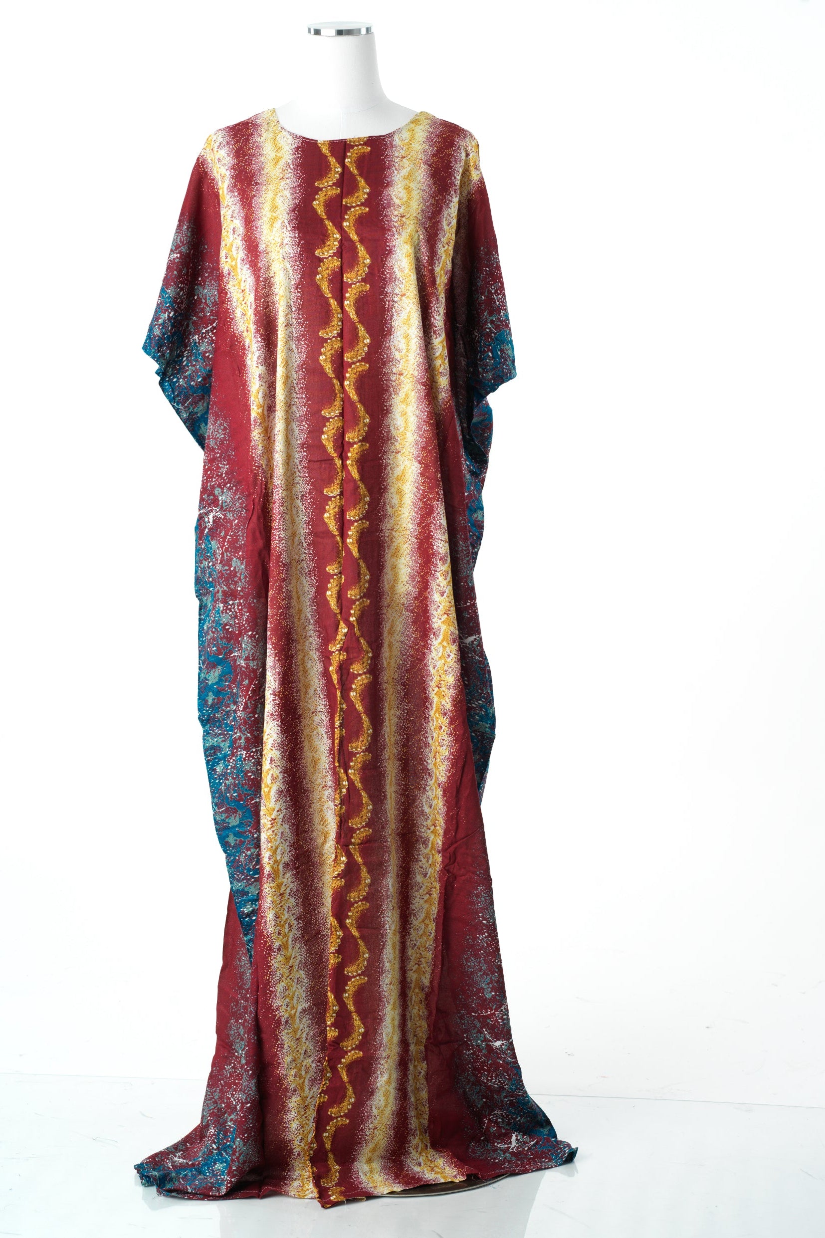 Tuma print bati dress Kabayare