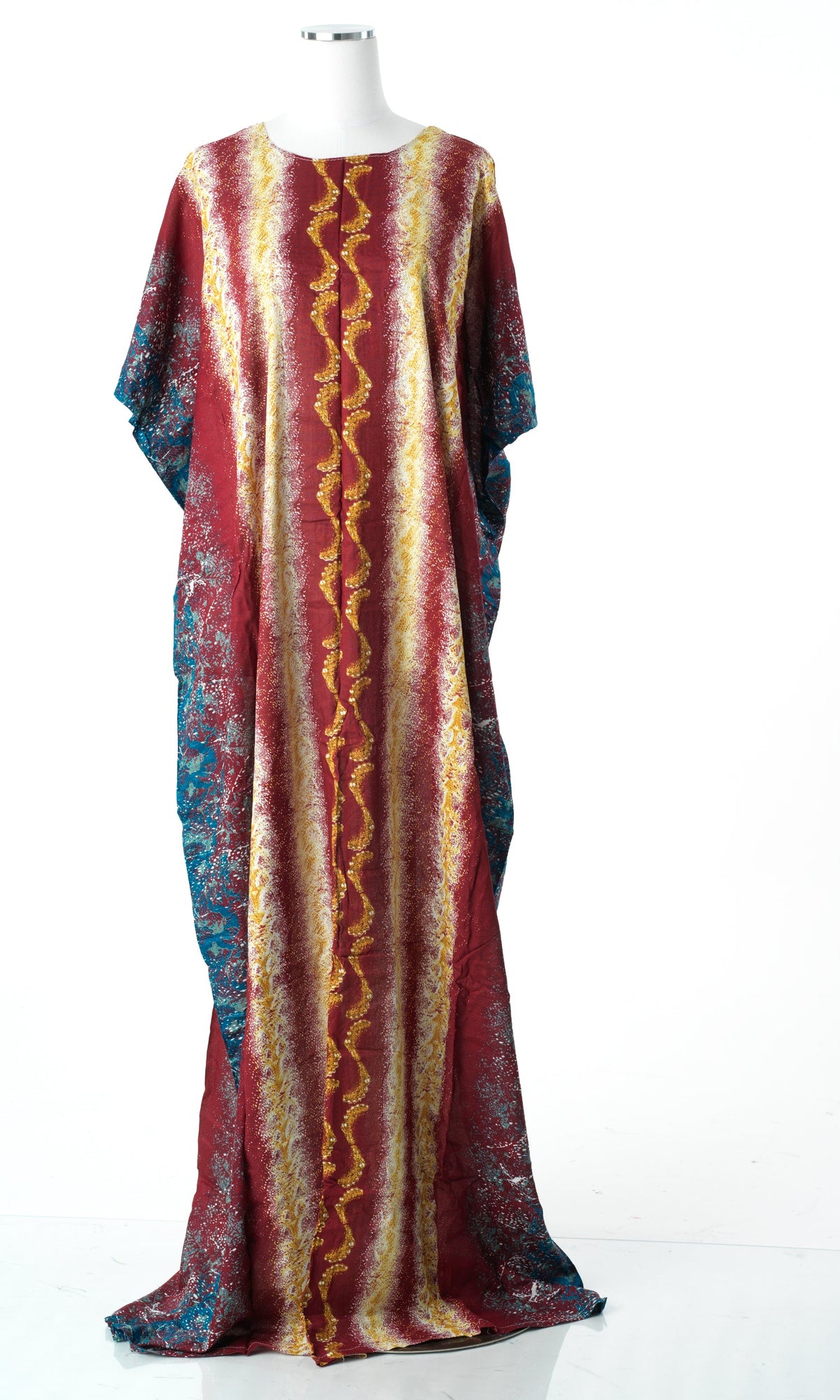 Tuma print bati dress Kabayare
