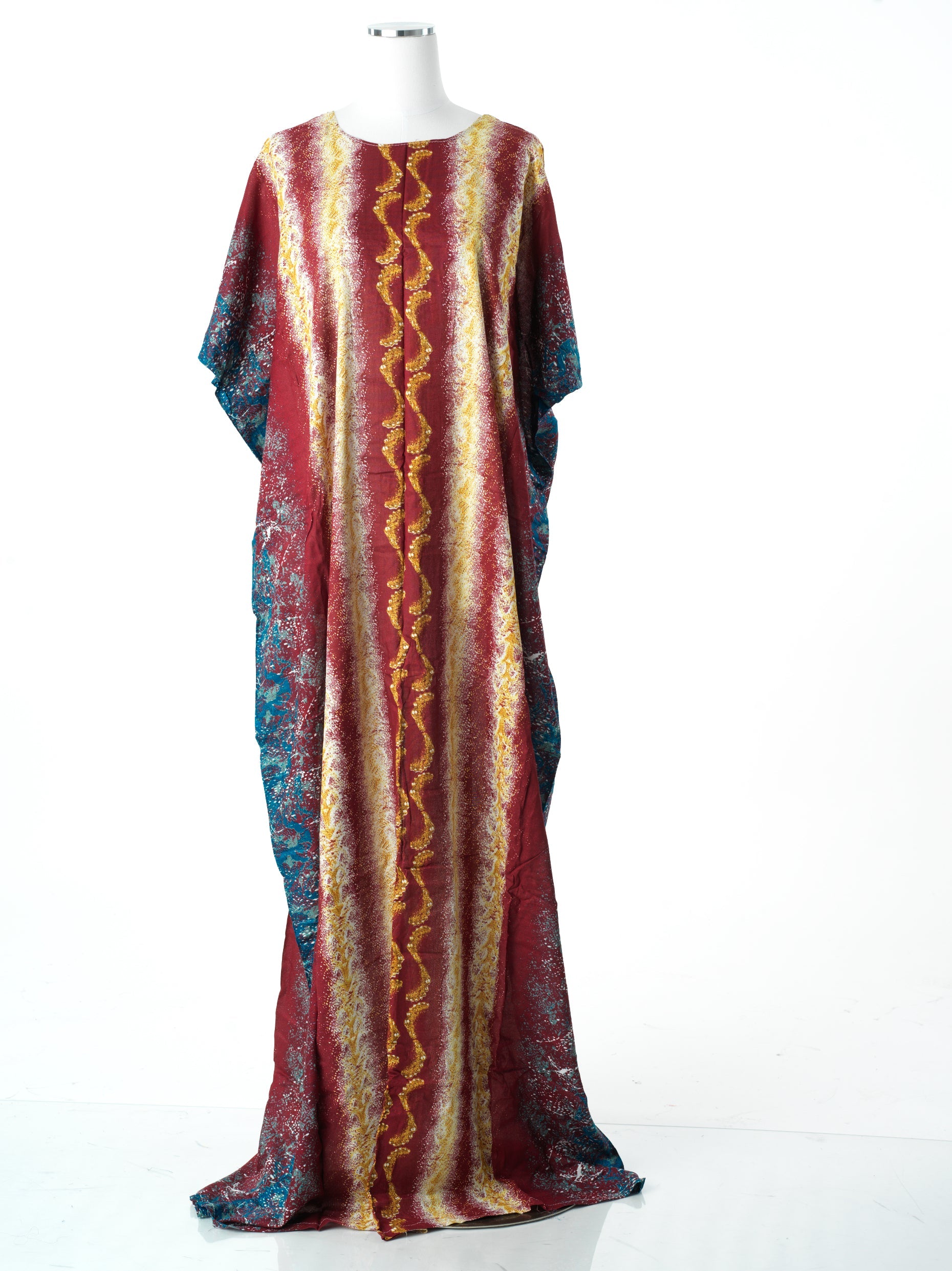 Tuma print bati dress Kabayare