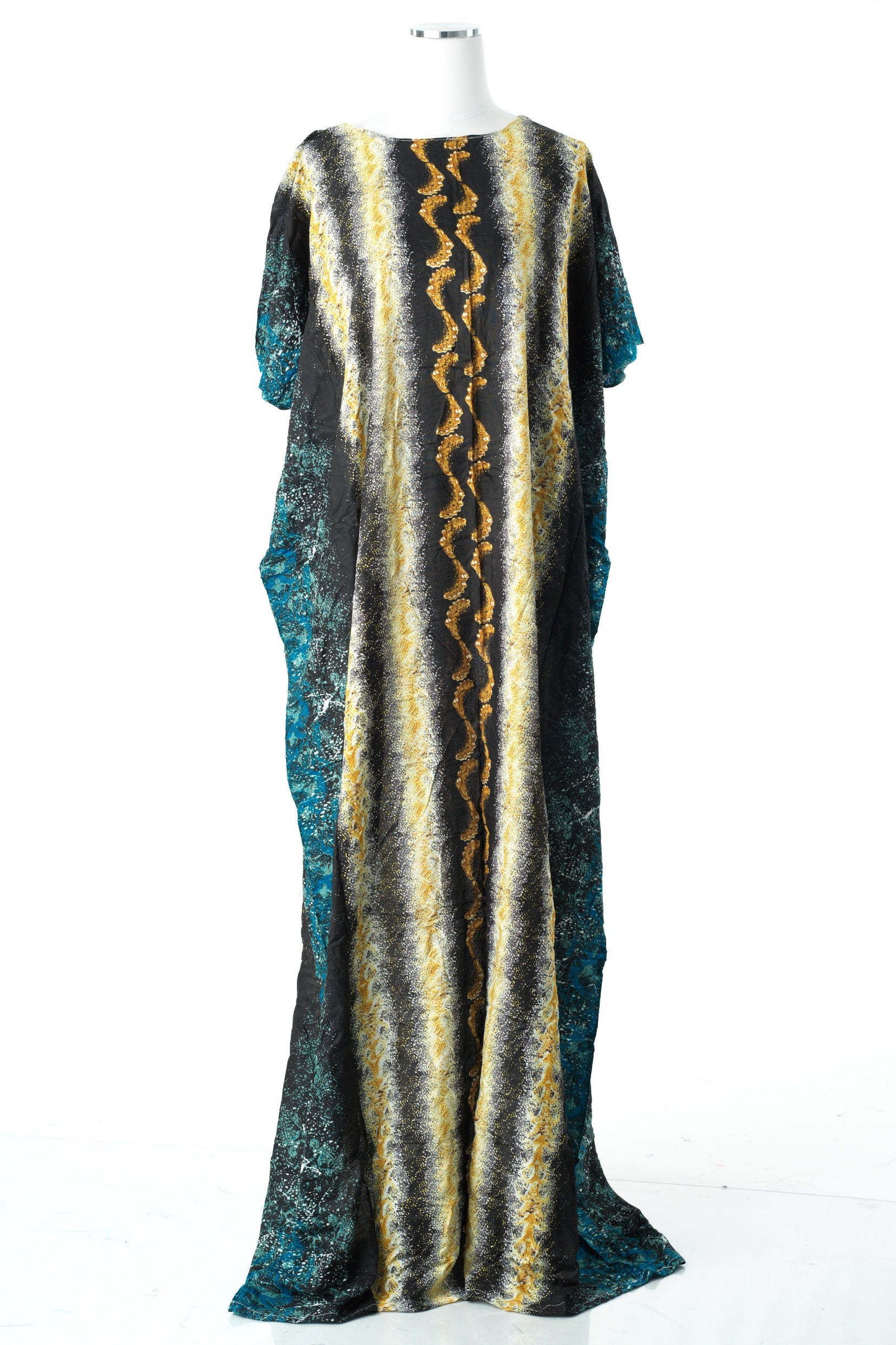 Tuma print bati dress Kabayare