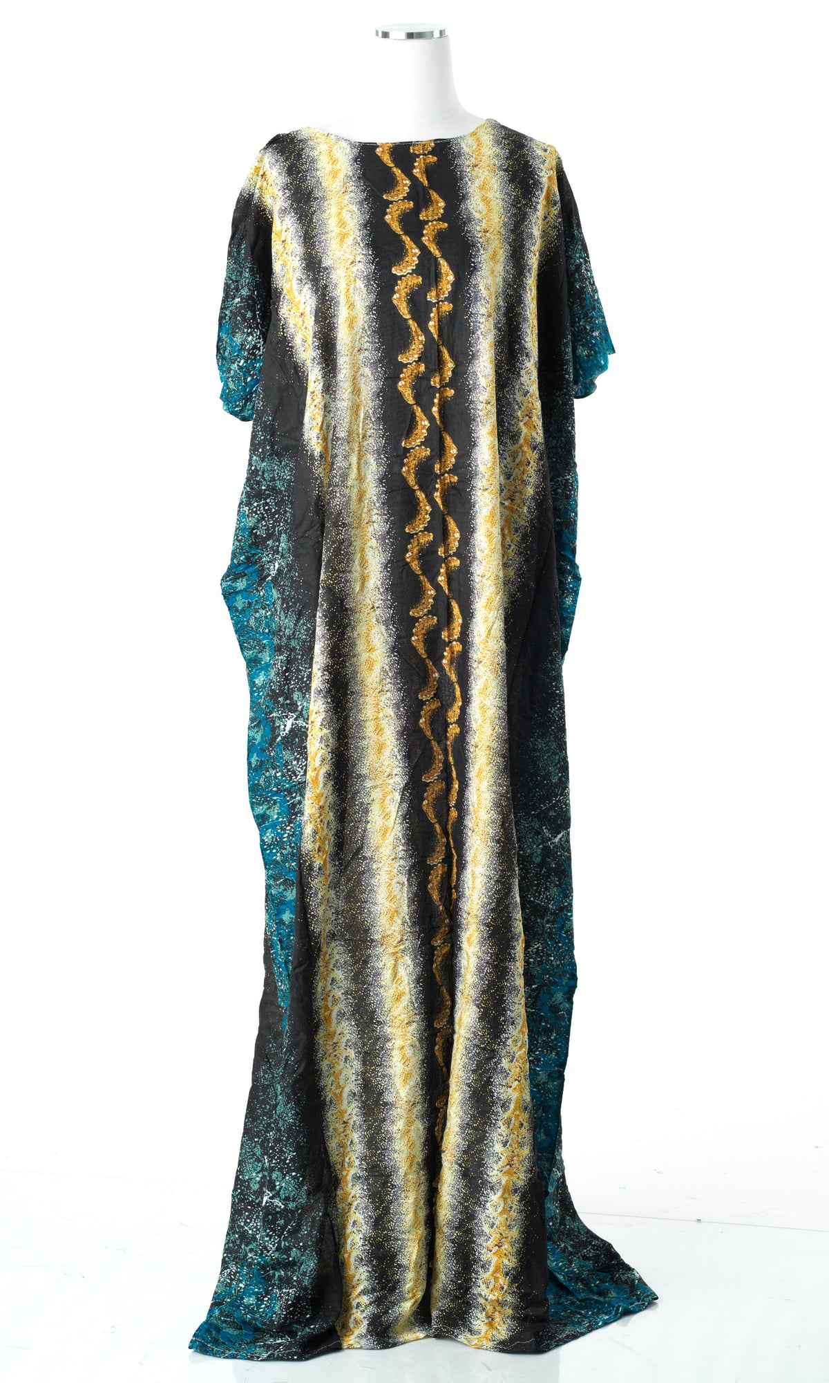 Tuma print bati dress Kabayare