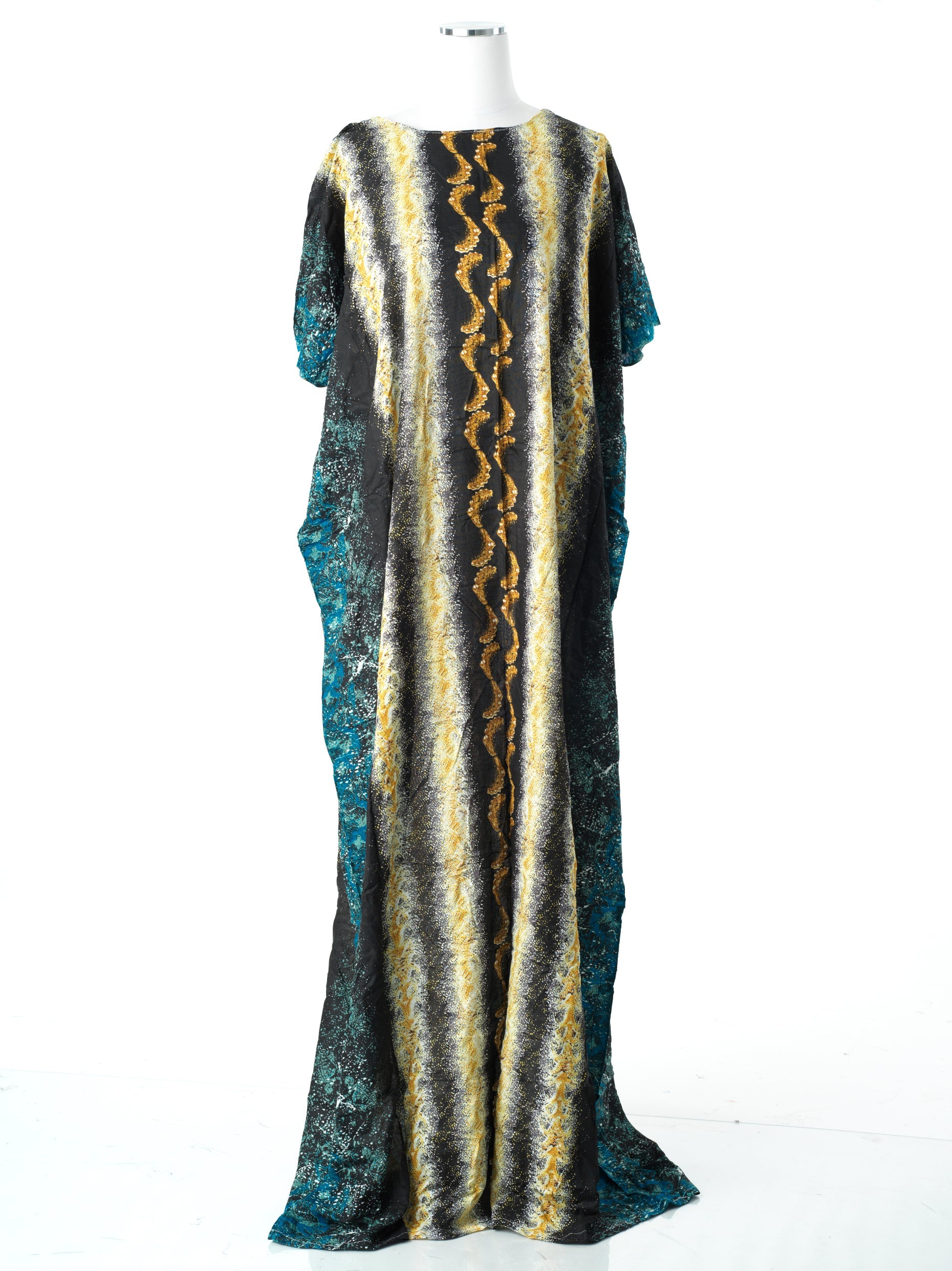 Tuma print bati dress Kabayare