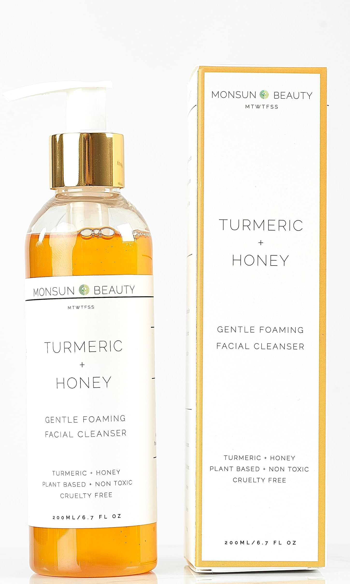 Turmeric and Honey facial Cleanser Monsun Beauty