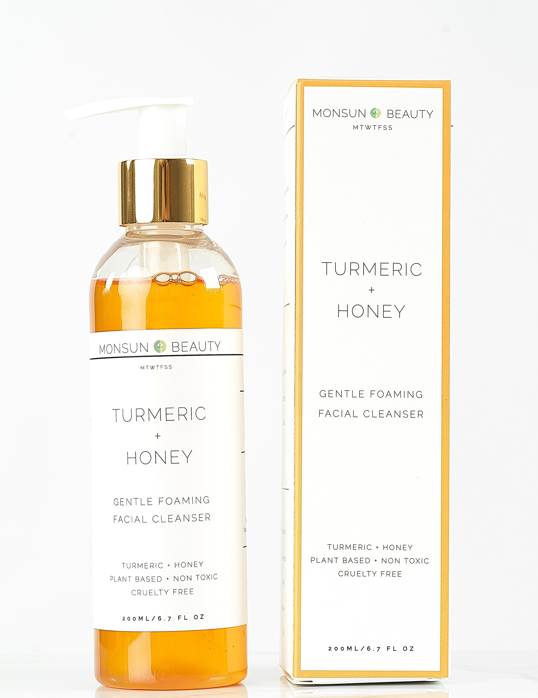 Turmeric and Honey facial Cleanser Monsun Beauty